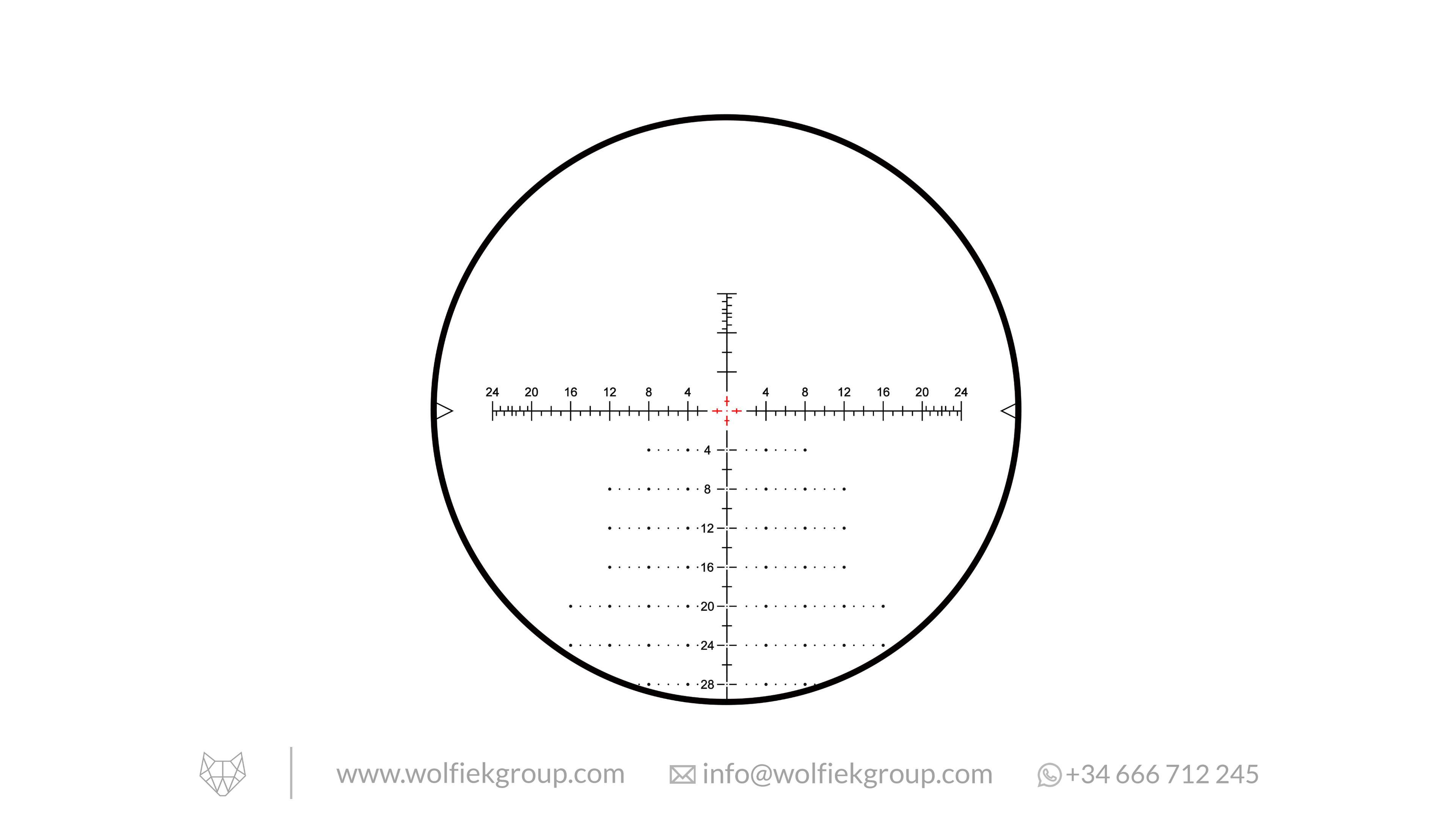 Vector Optics Taurus Riflescope - 6-24x50 HD MOA
