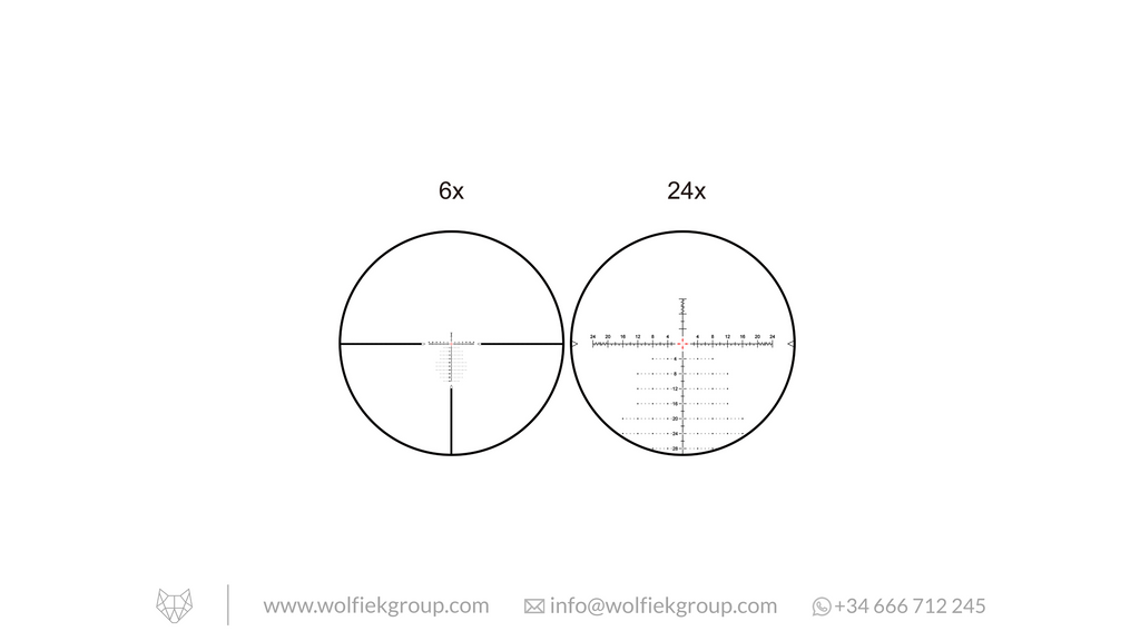 Vector Optics Taurus Riflescope - 6-24x50 HD MOA