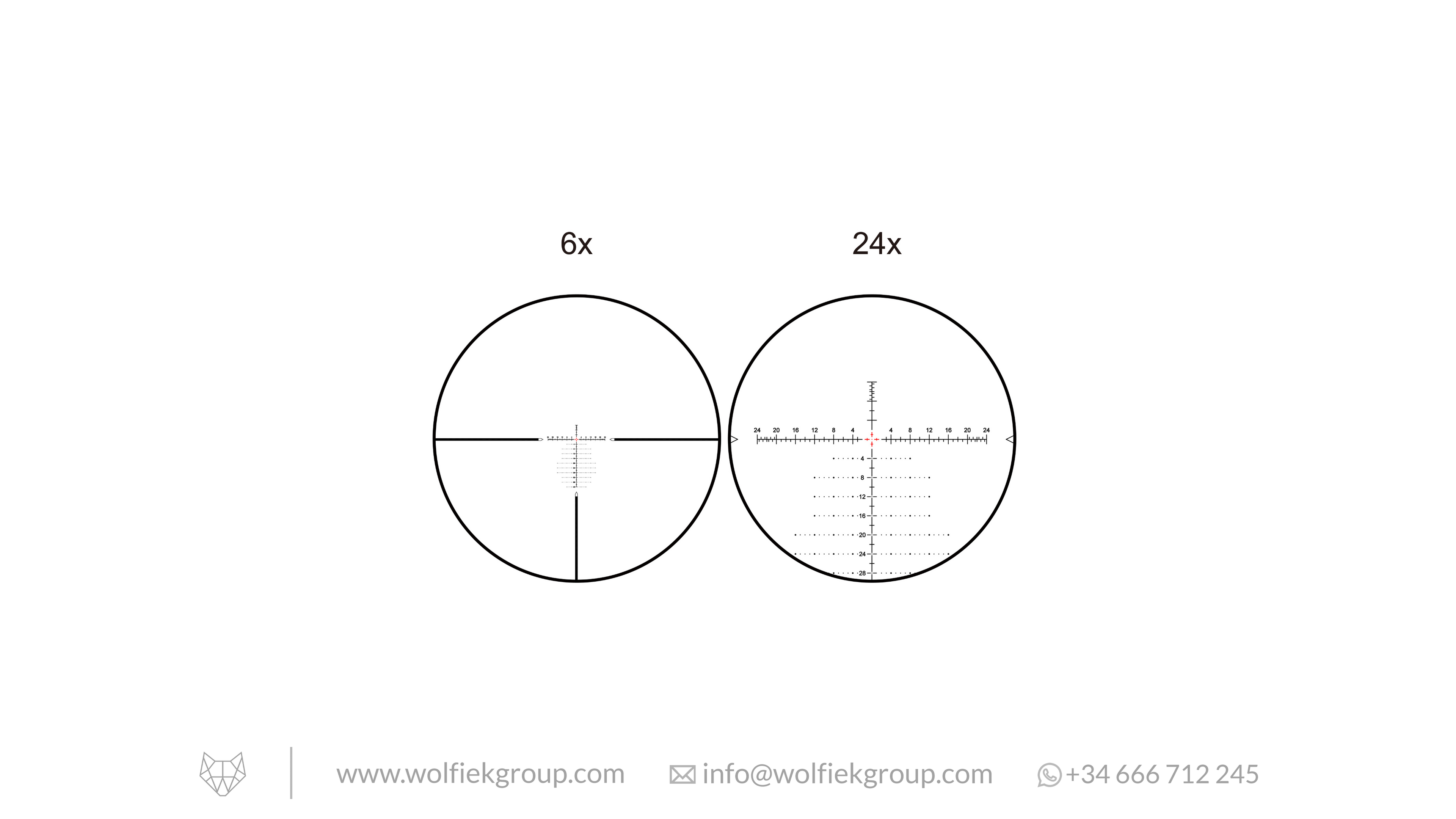 Vector Optics Taurus Riflescope - 6-24x50 HD MOA