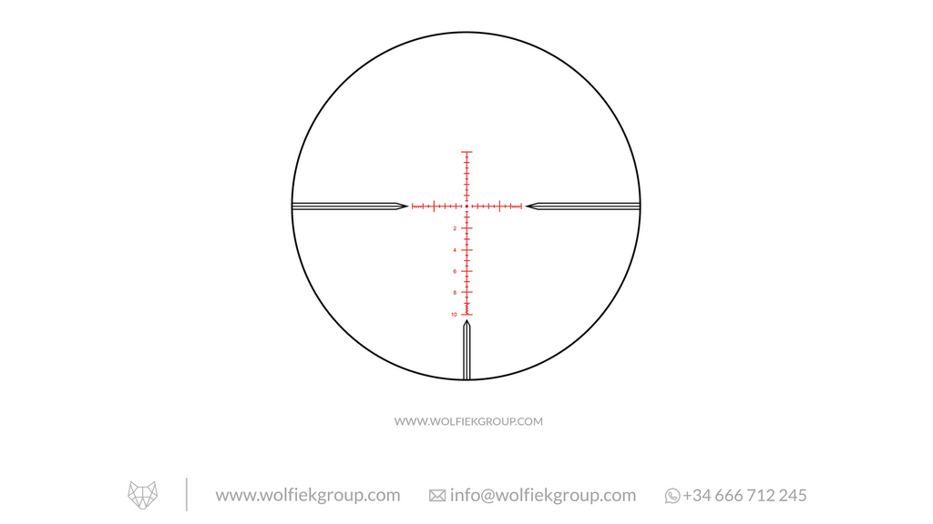 Vector Optics Taurus Riflescope - 6-24x50 HD SFP