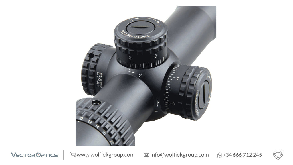 Vector Optics Veyron Riflescope - 6-24x44 FFP