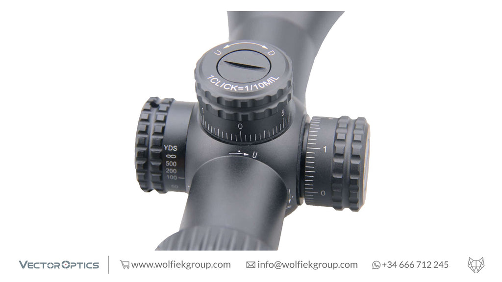 Vector Optics Veyron Riflescope - 3-12x44 FFP