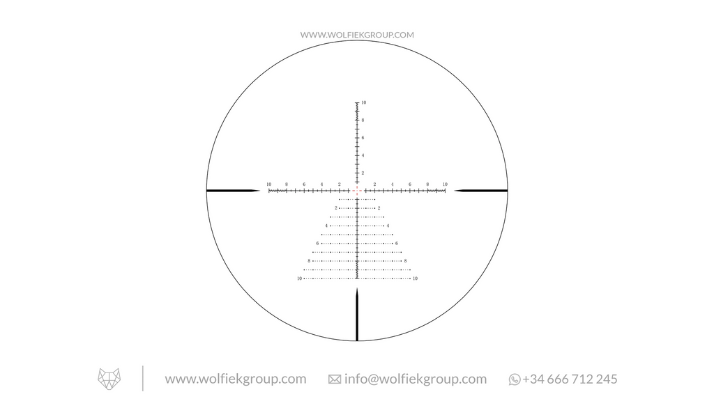 Vector Optics Taurus Riflescope - 3-18x50 FFP