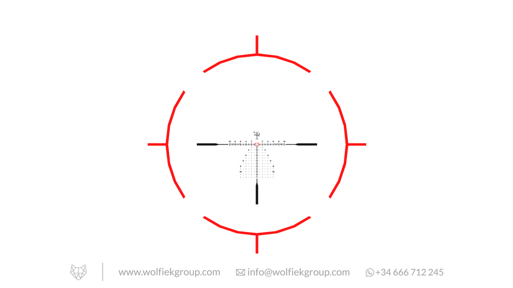 Vector Optics Continental Riflescope - x6 2-12x44 RAR MPVO