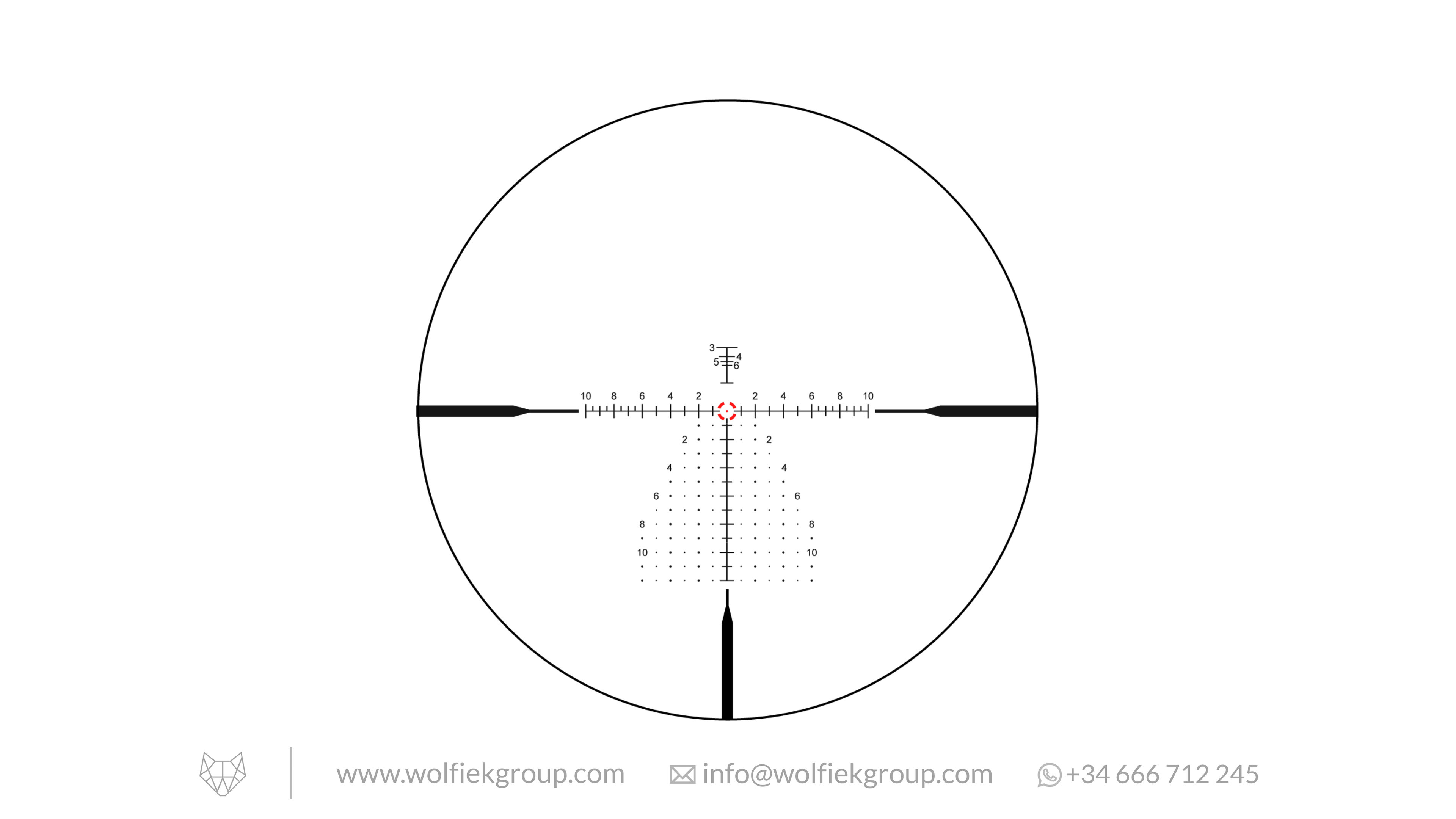 Vector Optics Continental Riflescope - x6 2-12x44 RAR MPVO
