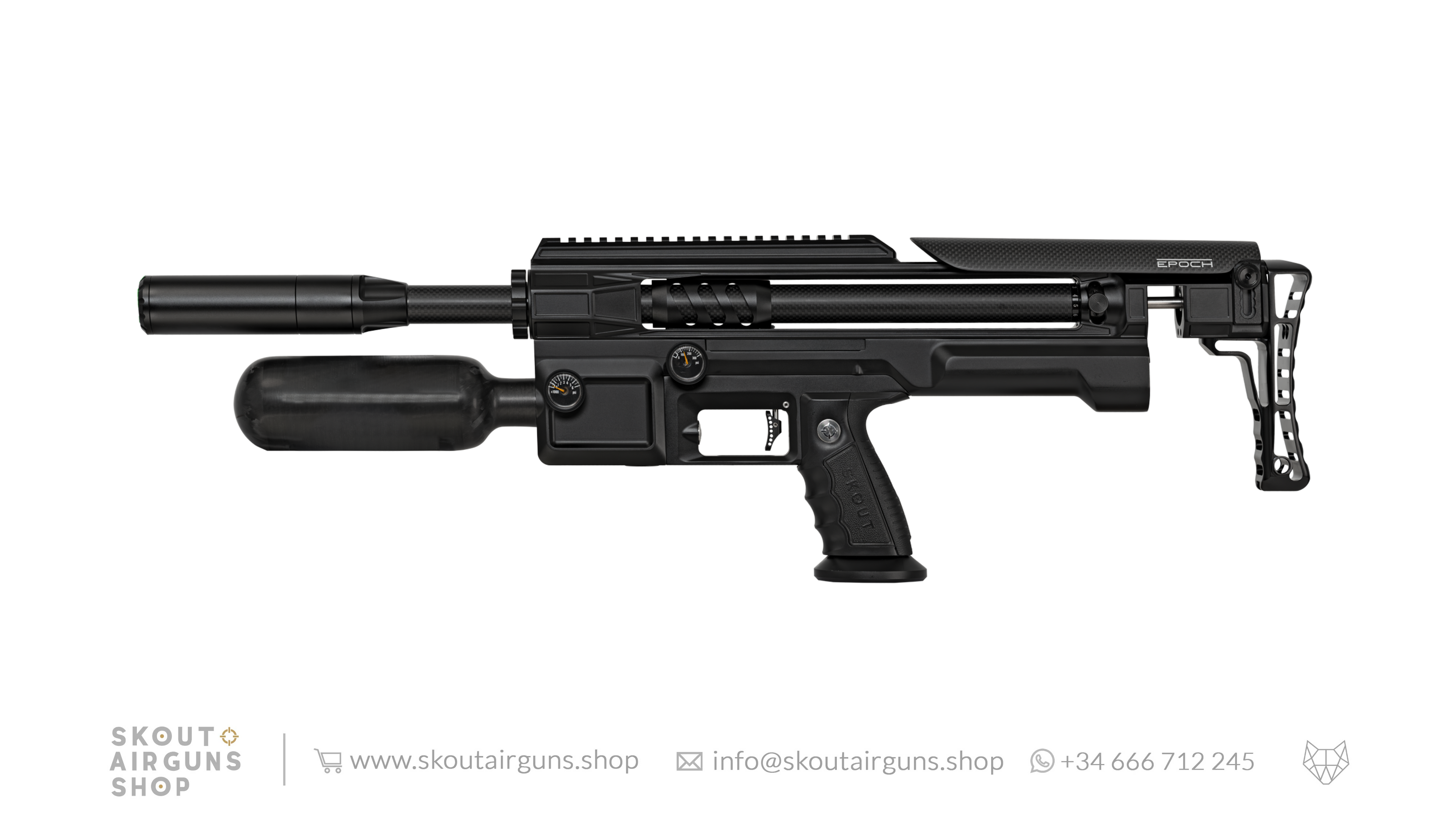 Epoch® with 17" (43.2cm) Lothar Walther Polygonal barrel — Pellet & Slug