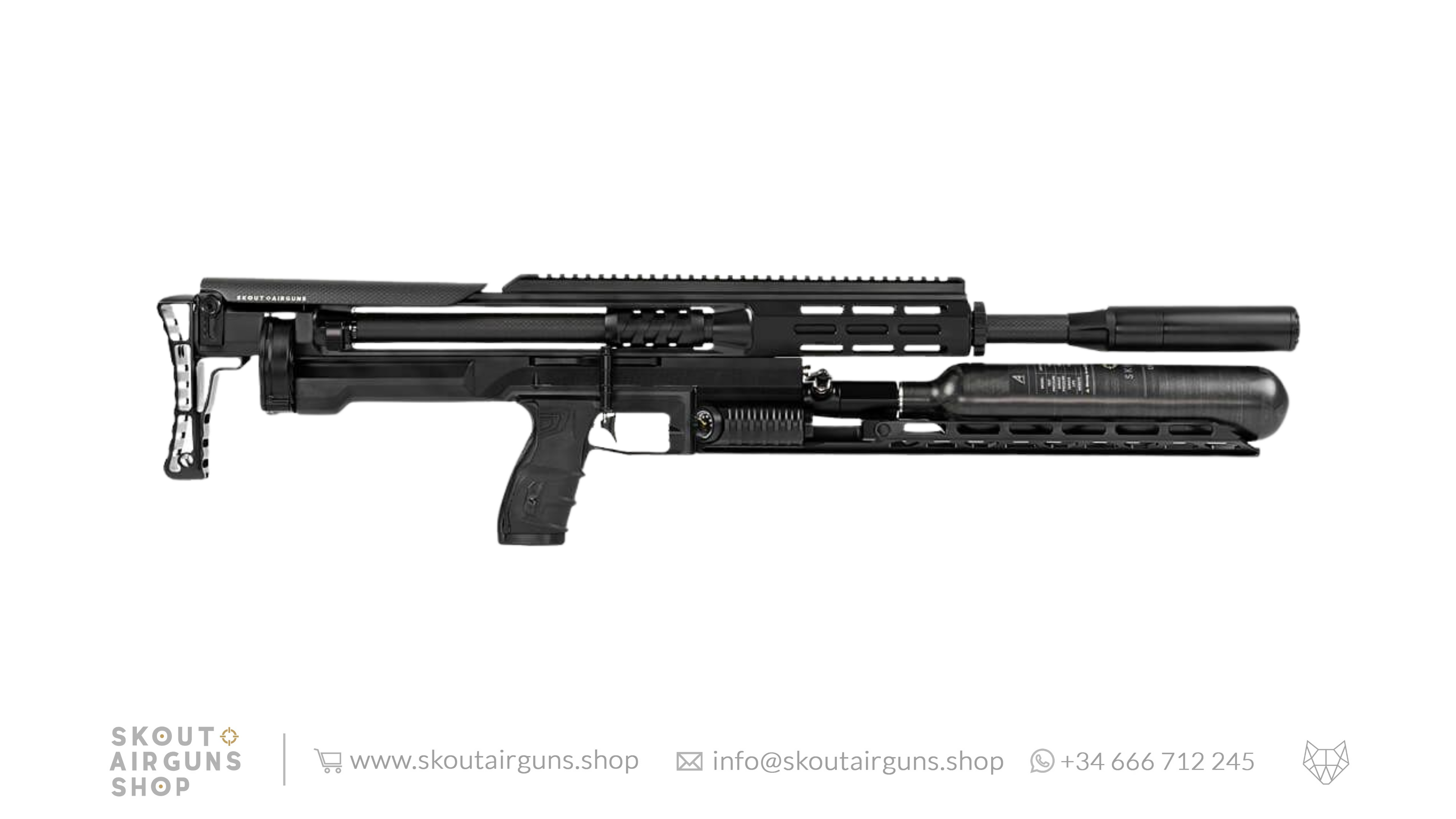 Evo® with 25" (63.5cm) Lothar Walther Polygonal barrel — Pellet