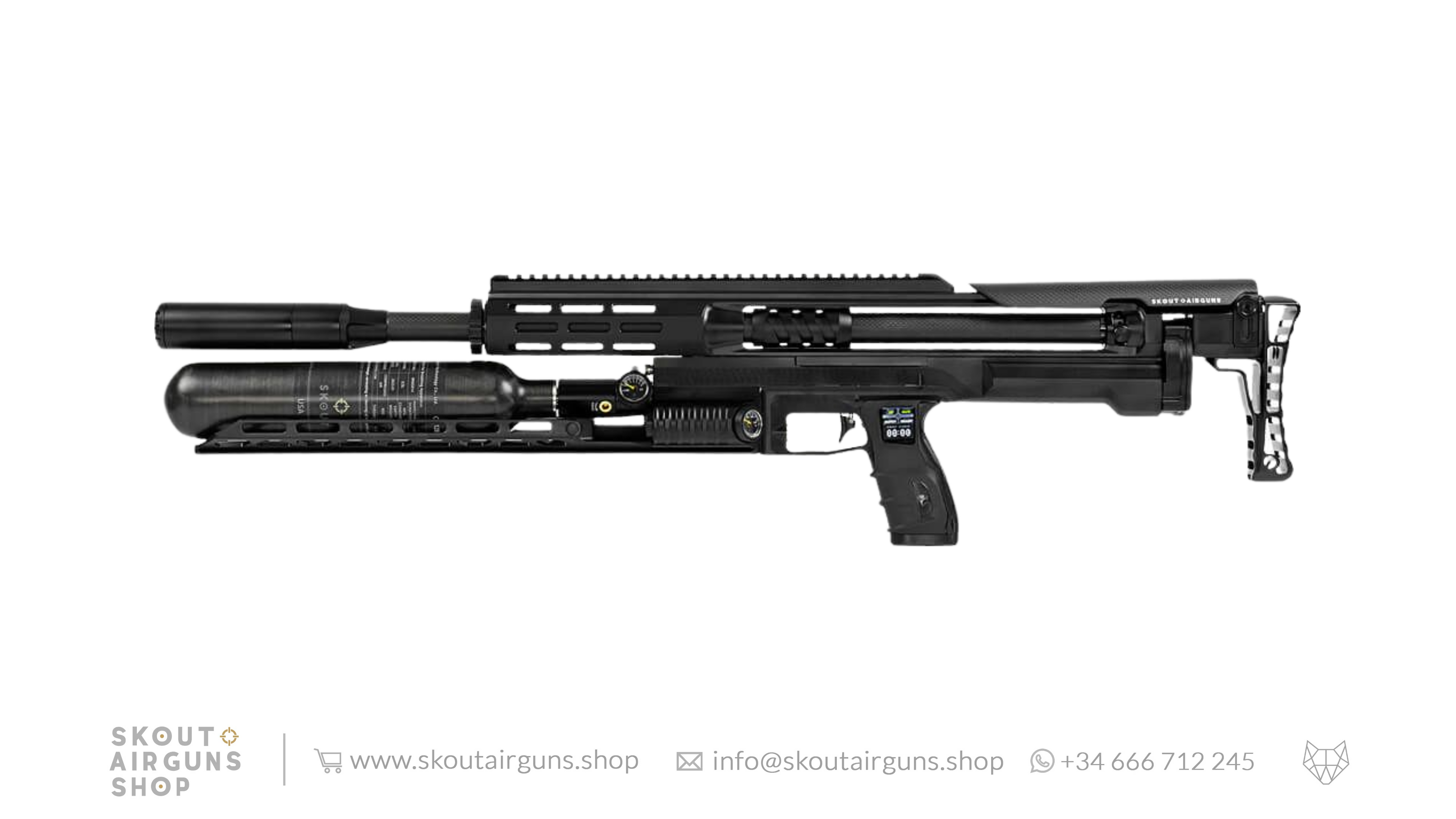 Evo® with 25" (63.5cm) Lothar Walther Polygonal barrel — Pellet