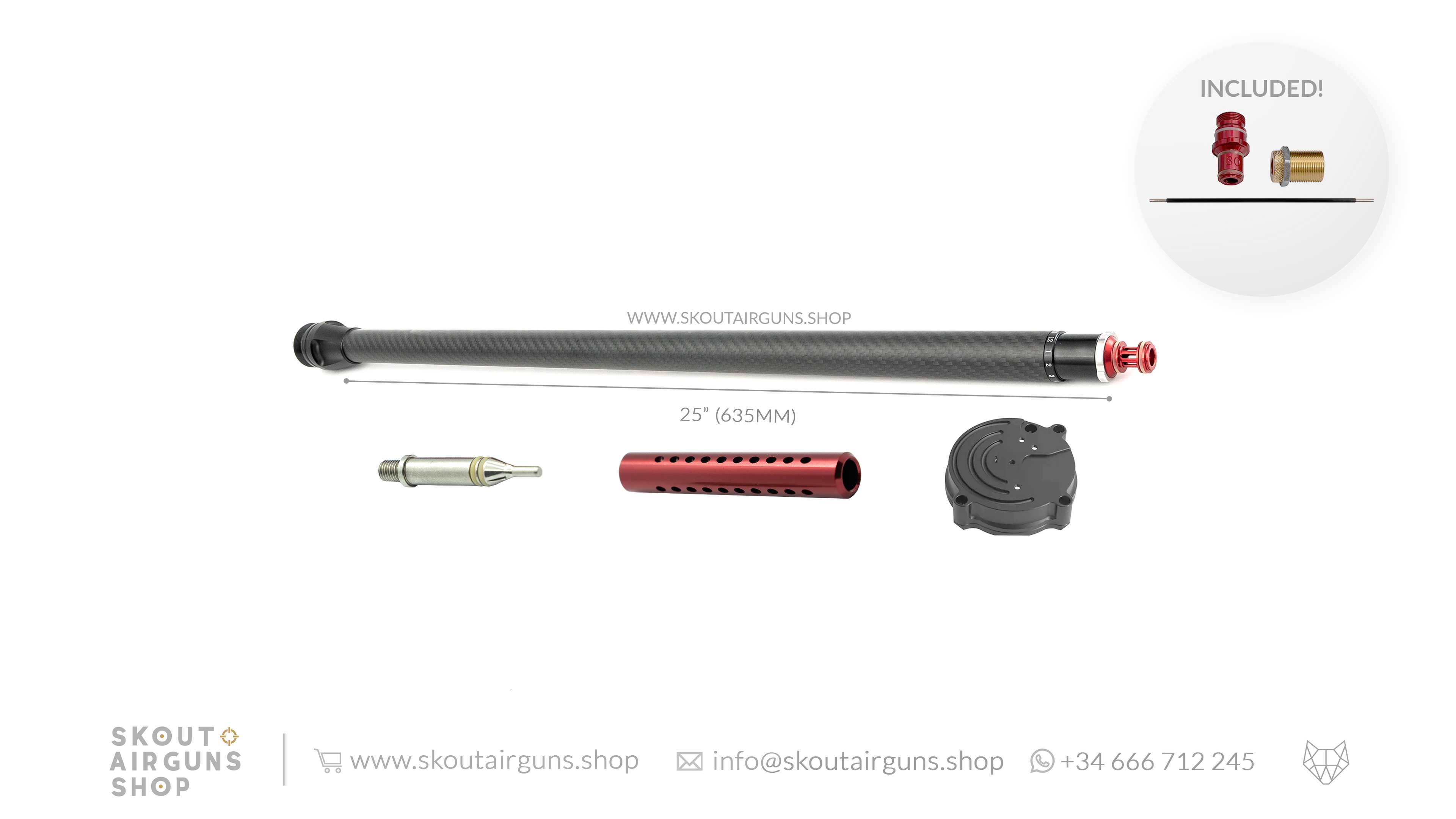 Skout Epoch Barrel Conversion Kit 25"