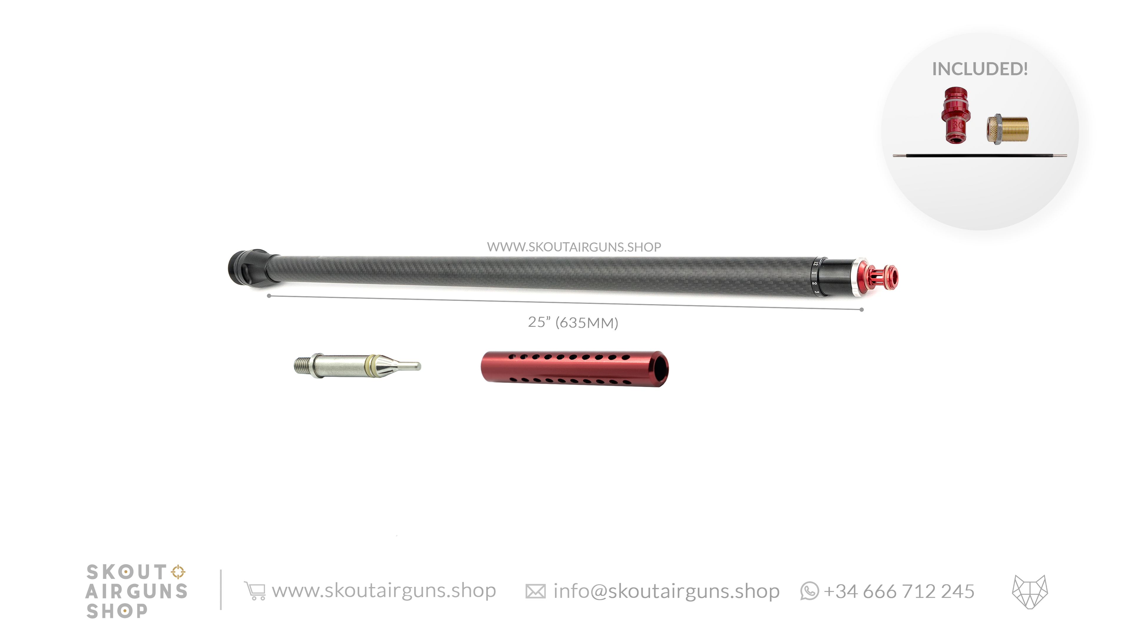Skout Epoch Barrel Conversion Kit 25"