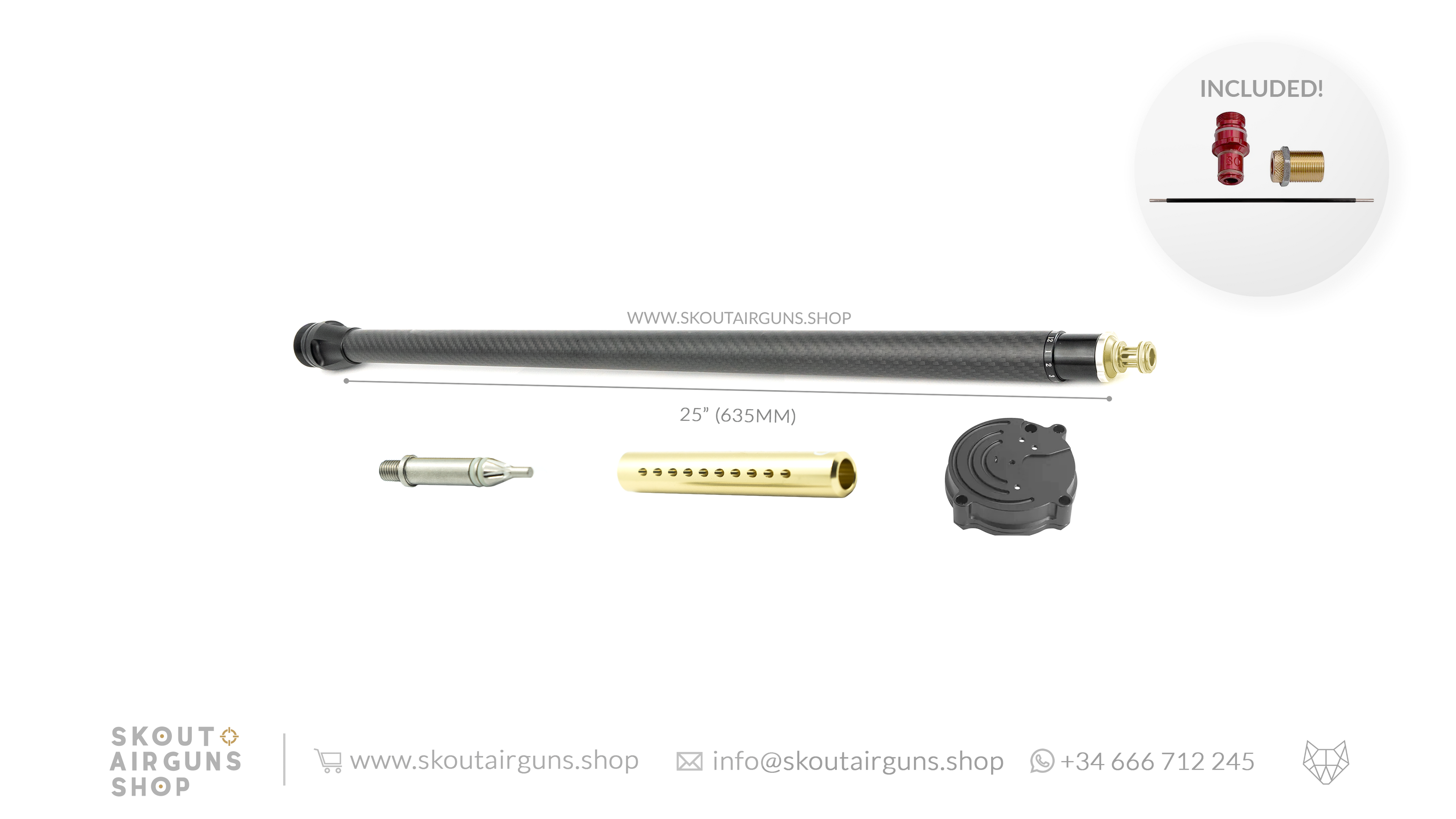 Skout Epoch Barrel Conversion Kit 25"