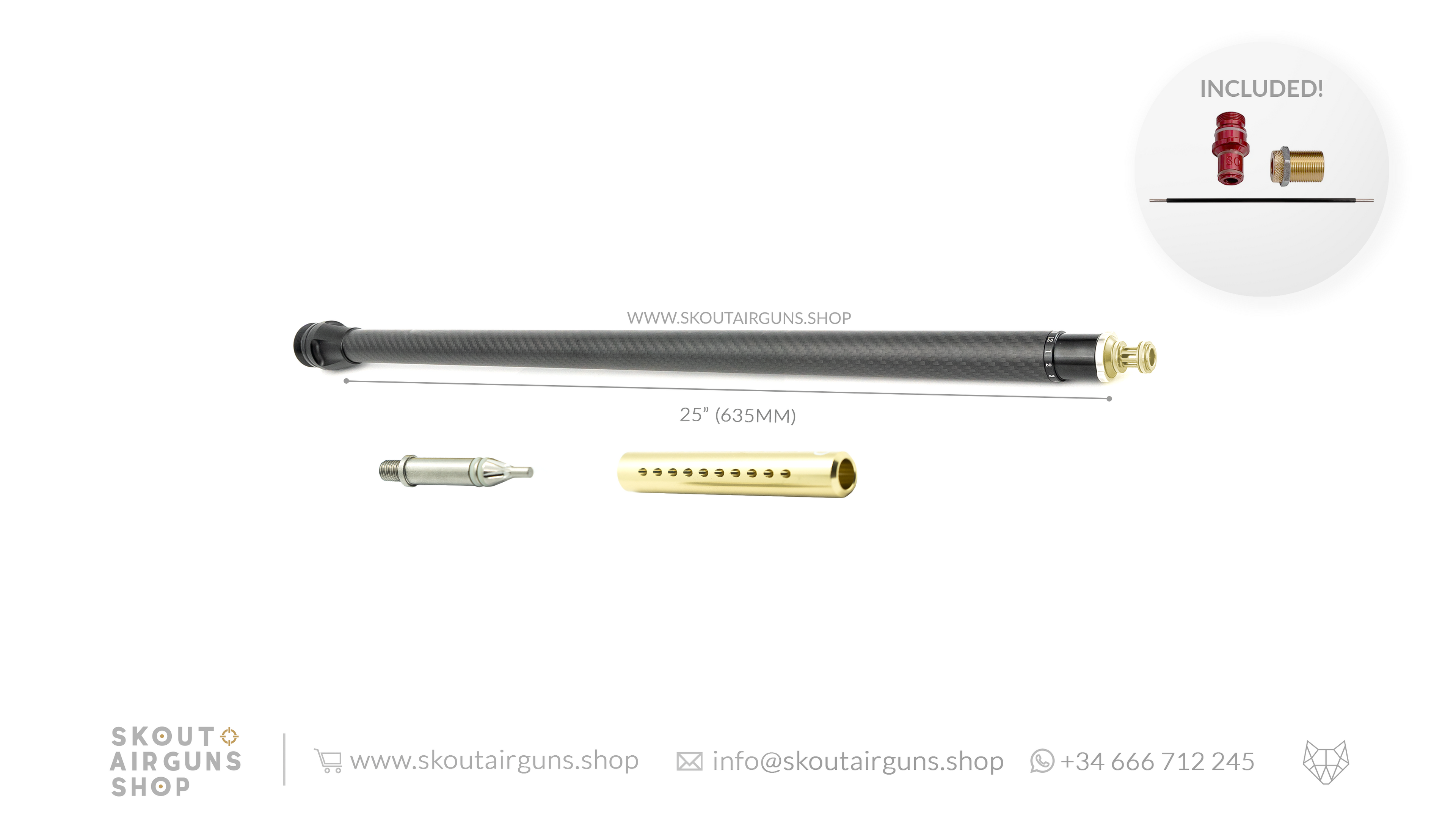 Skout Epoch Barrel Conversion Kit 25"