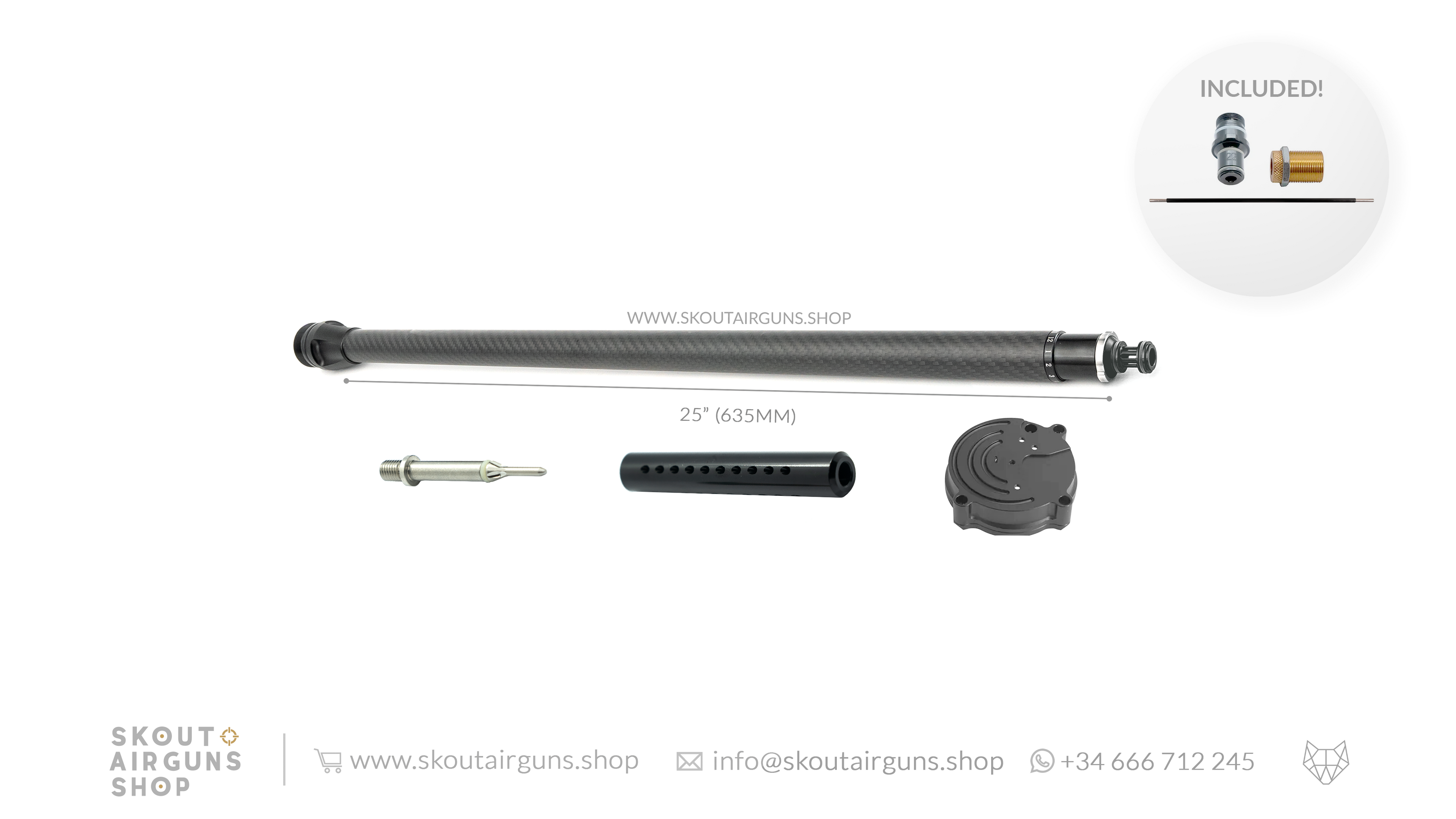 Skout Epoch Barrel Conversion Kit 25"