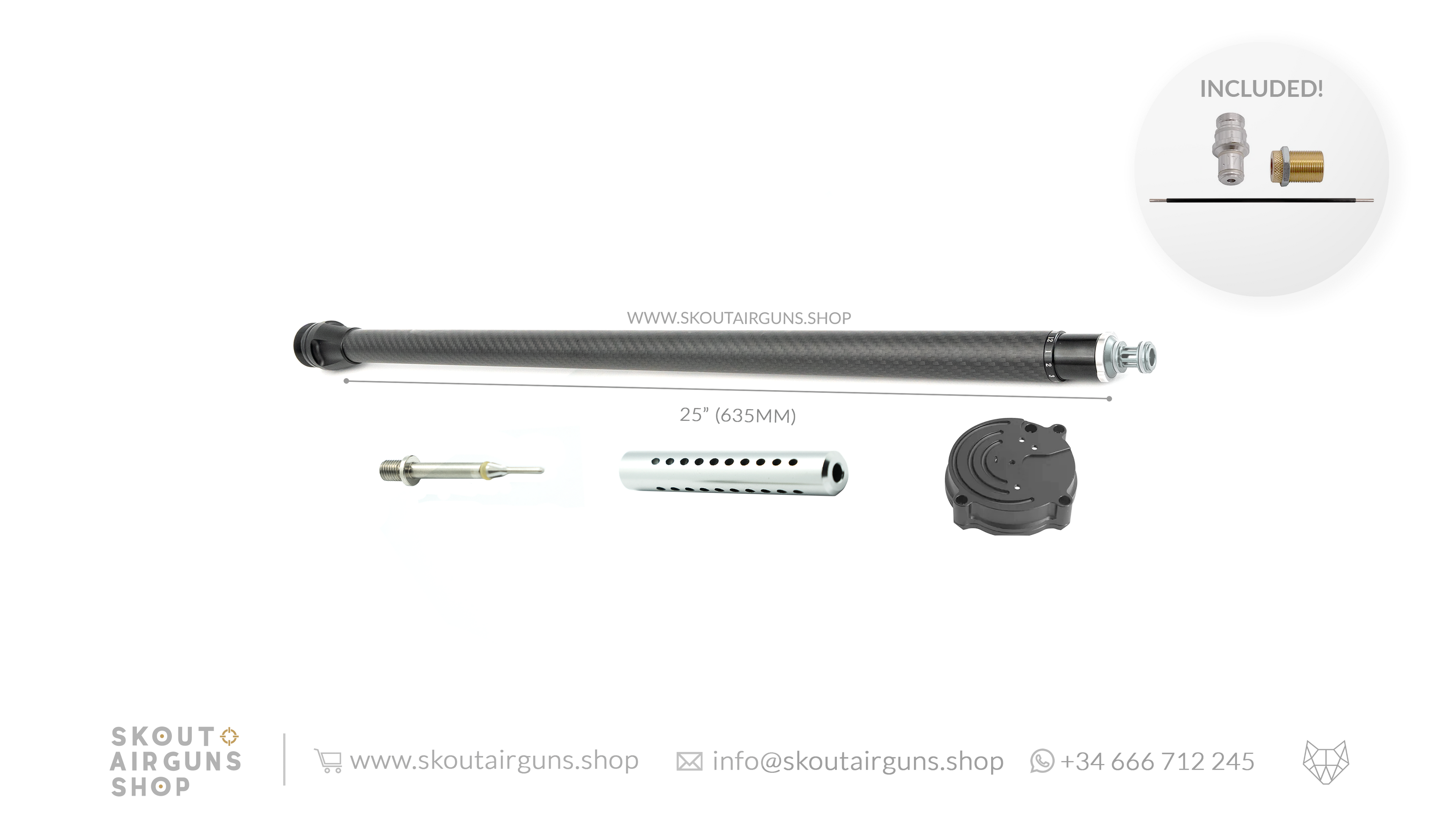 Skout Epoch Barrel Conversion Kit 25"