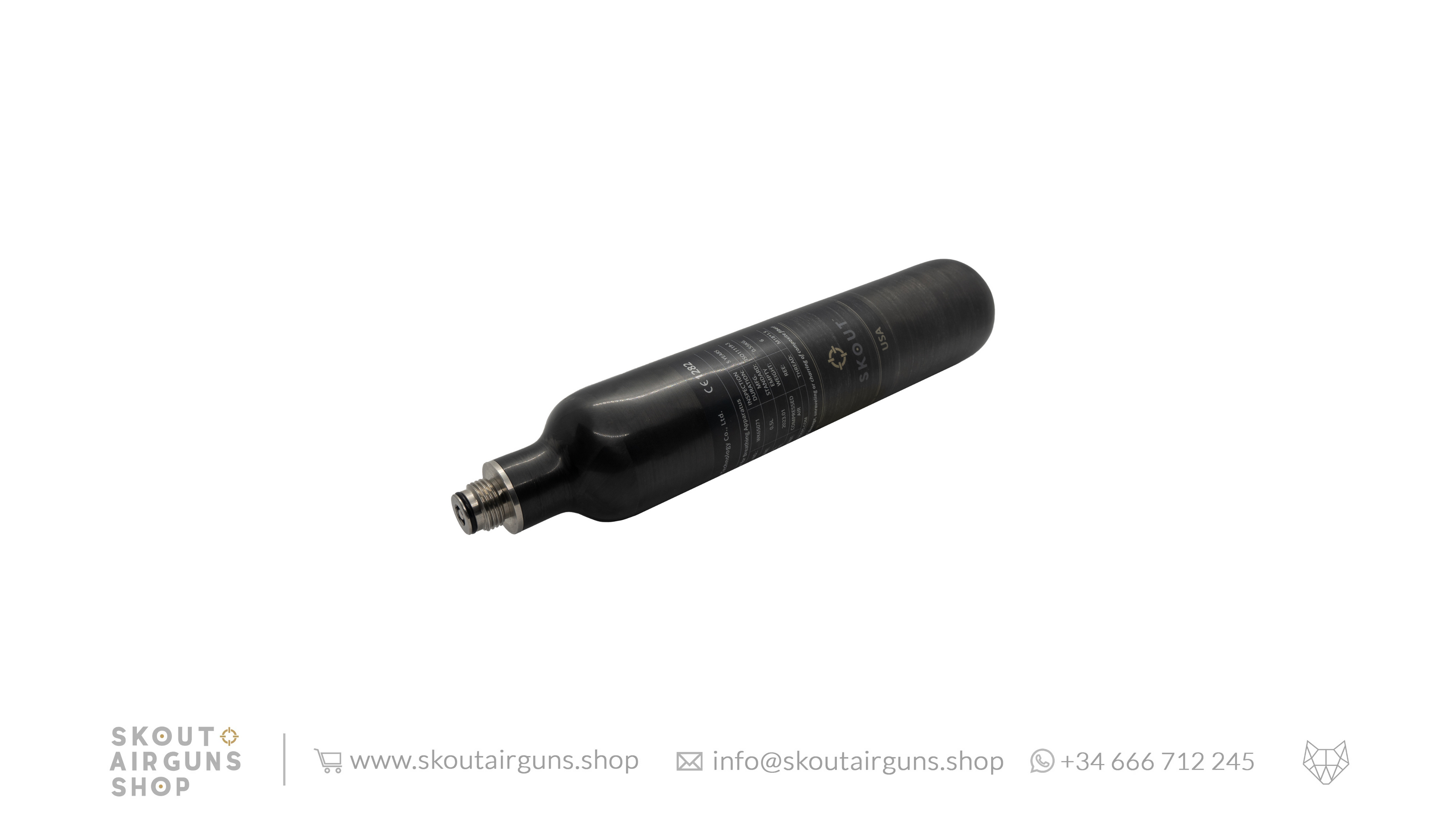 Skout original bottle with plug · 500cc