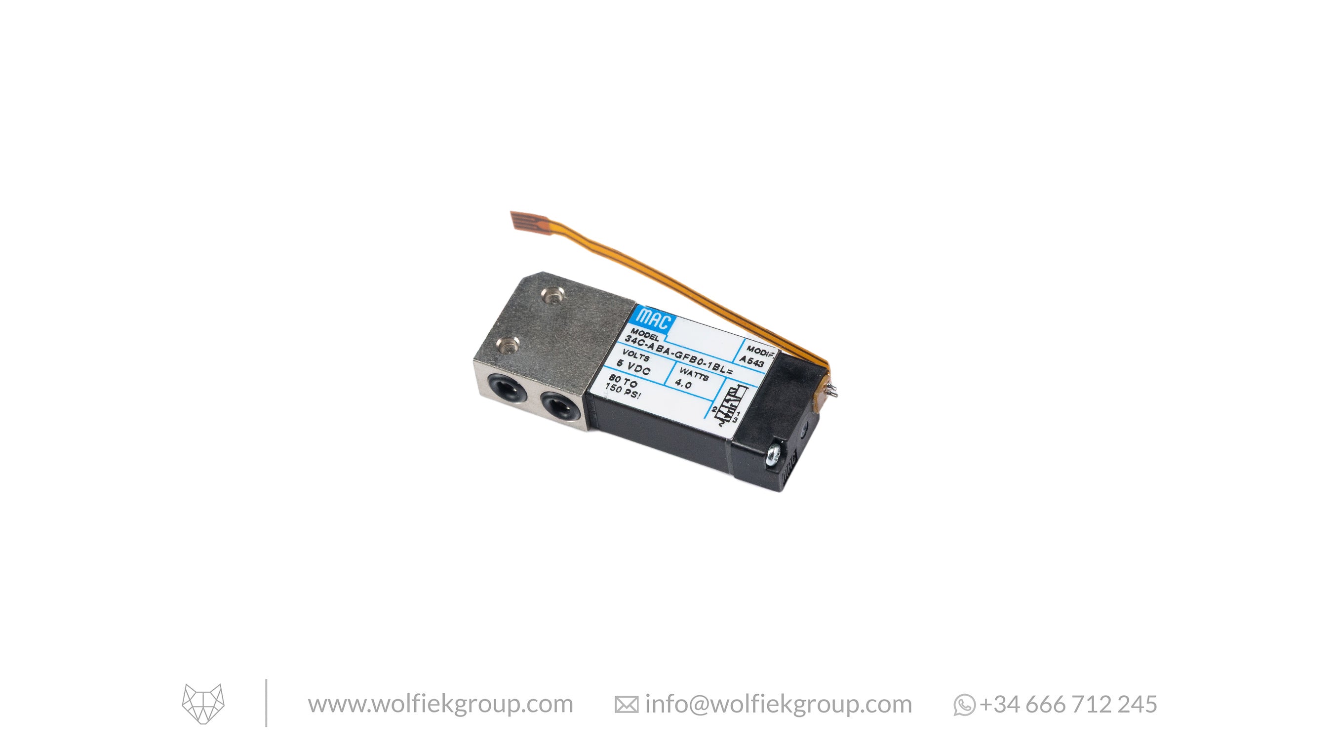 Skout Solenoid Valve · MAC 34 Series