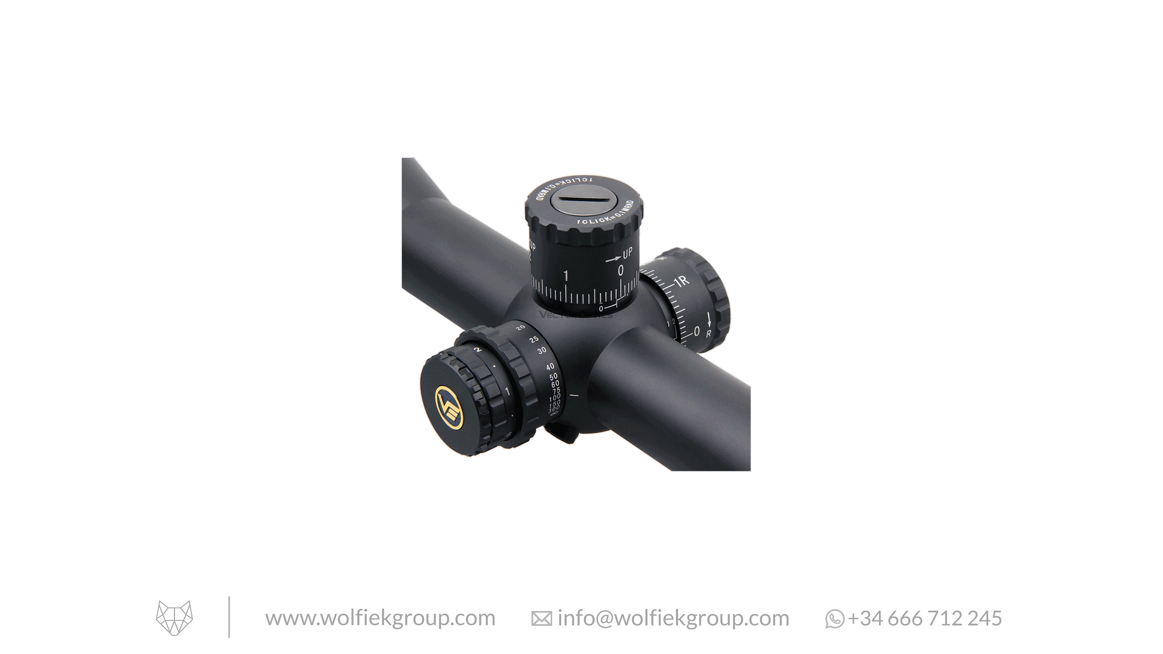 Vector Optics Taurus Riflescope - 6-24x50 HD SFP