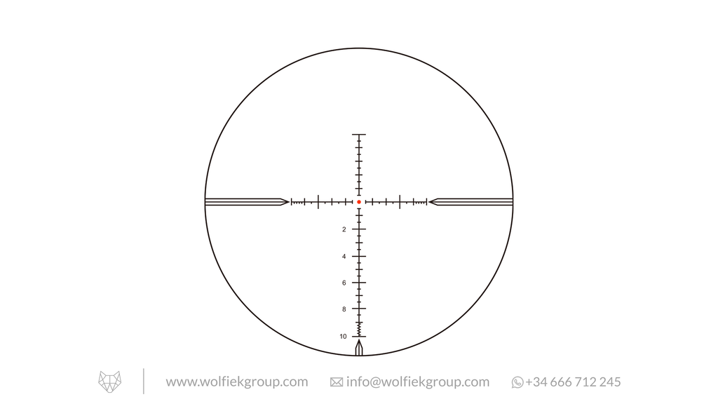 Vector Optics Tauron Riflescope -  3-18x50 GenII