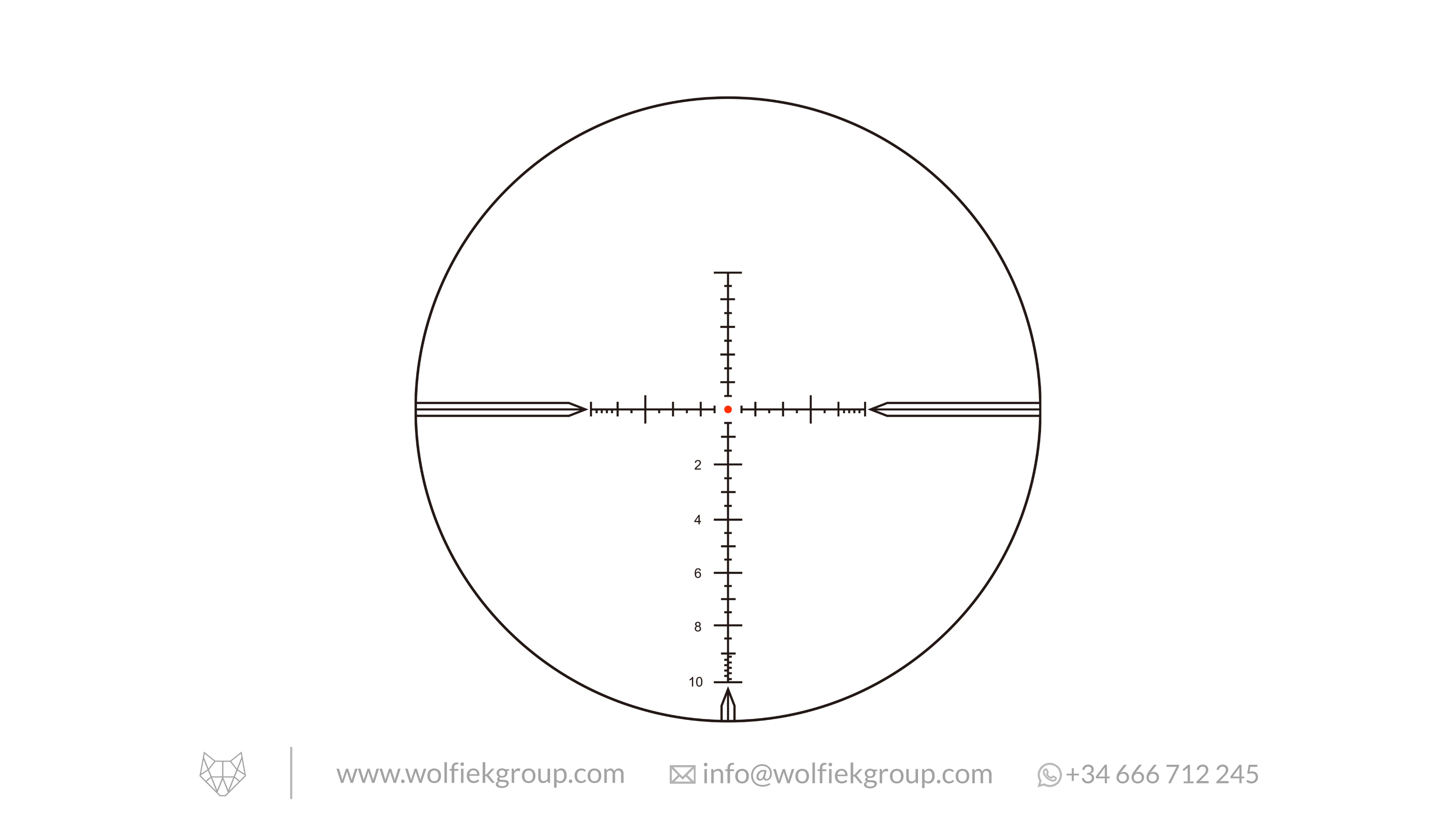 Vector Optics Tauron Riflescope -  3-18x50 GenII