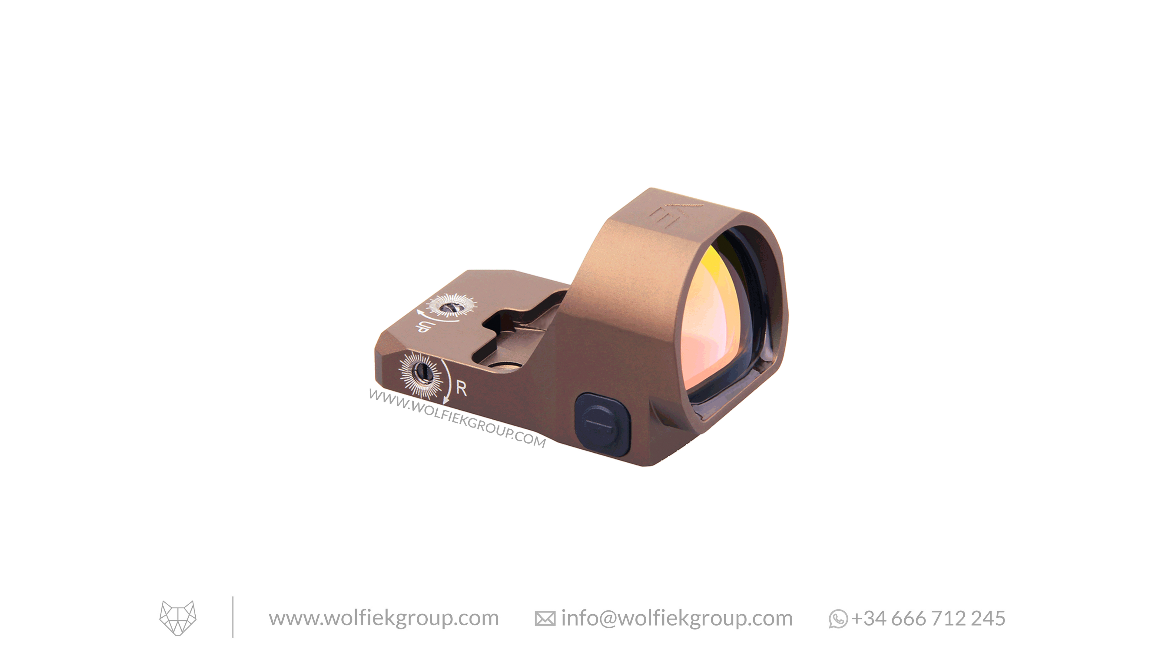 Vector Optics Frenzy-X 1x22x26 MOS Red Dot FDE