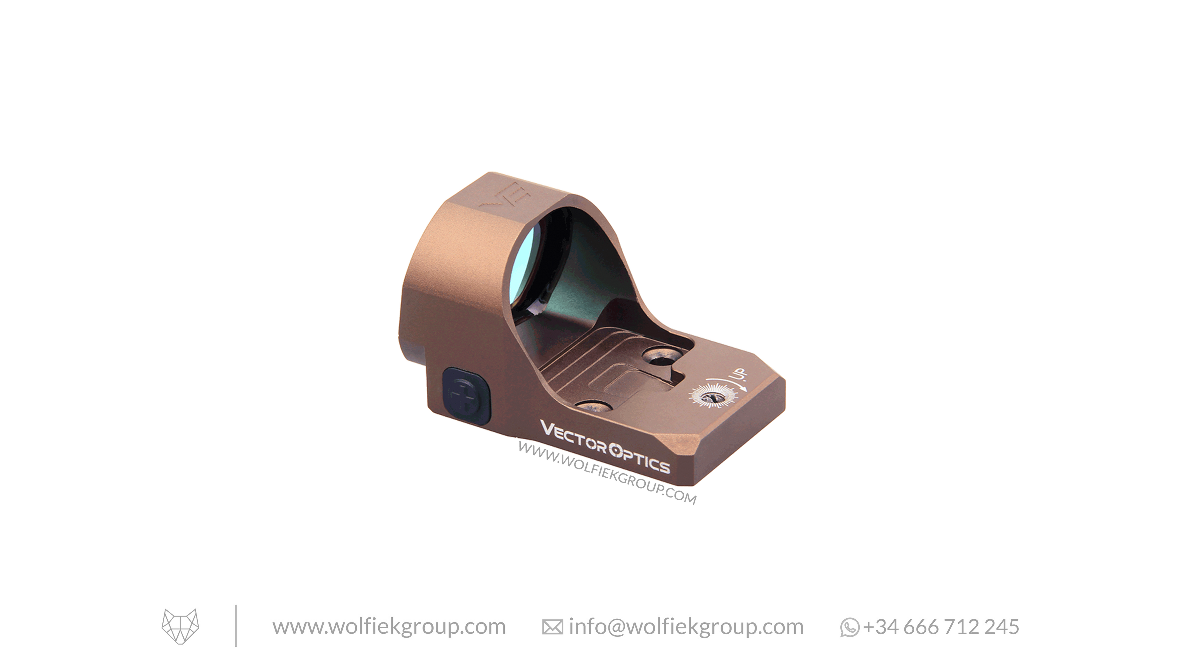Vector Optics Frenzy-X 1x22x26 MOS Red Dot FDE