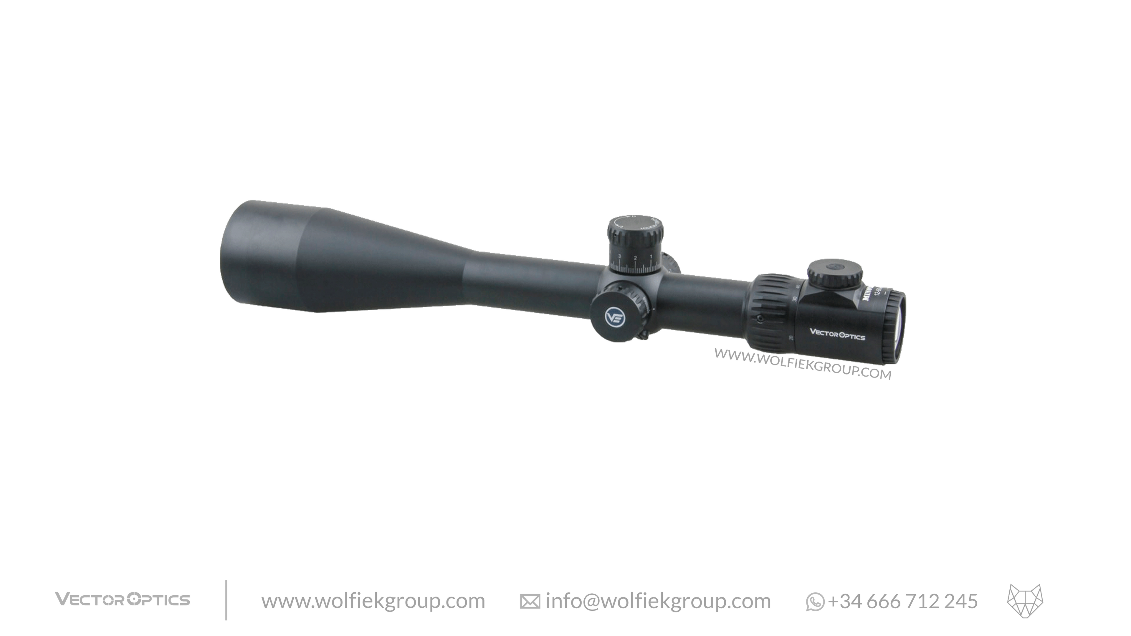 Vector Optics Minotaur Gen II Riflescope - 12-60x60 SFP