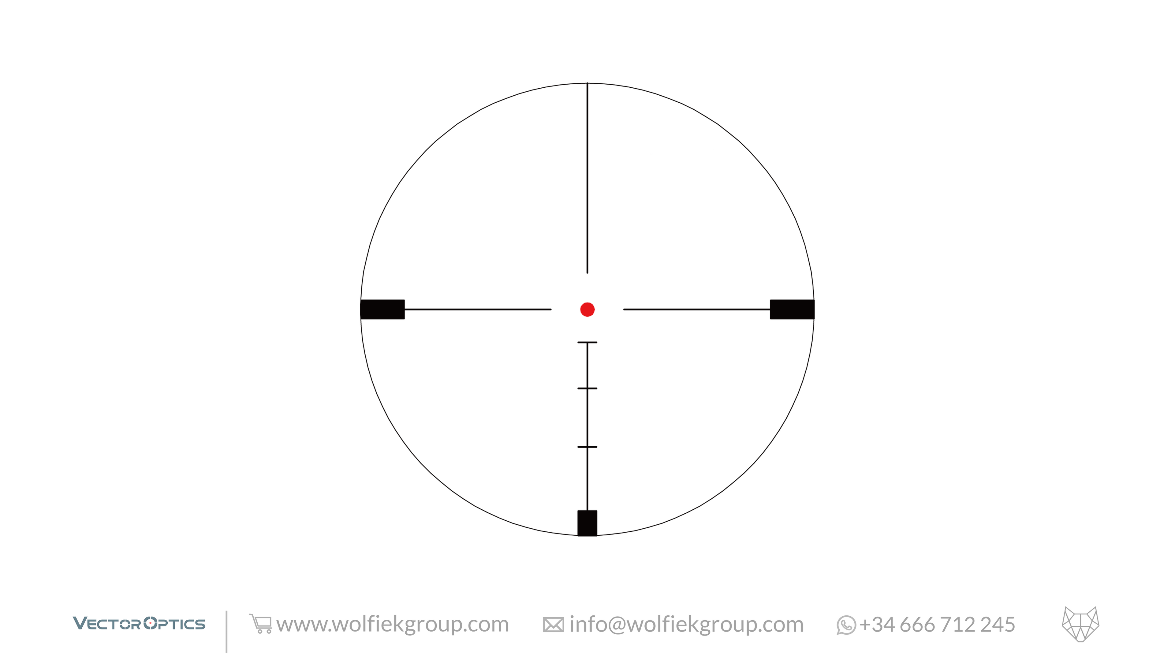 Vector Optics Hugo Riflescope - 6-24x50GT SFP