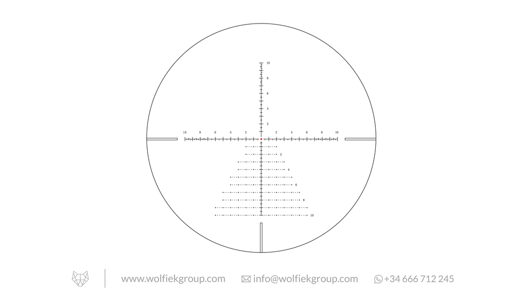 Vector Optics Veyron Compact Riflescope - 3-12x44IR SFP