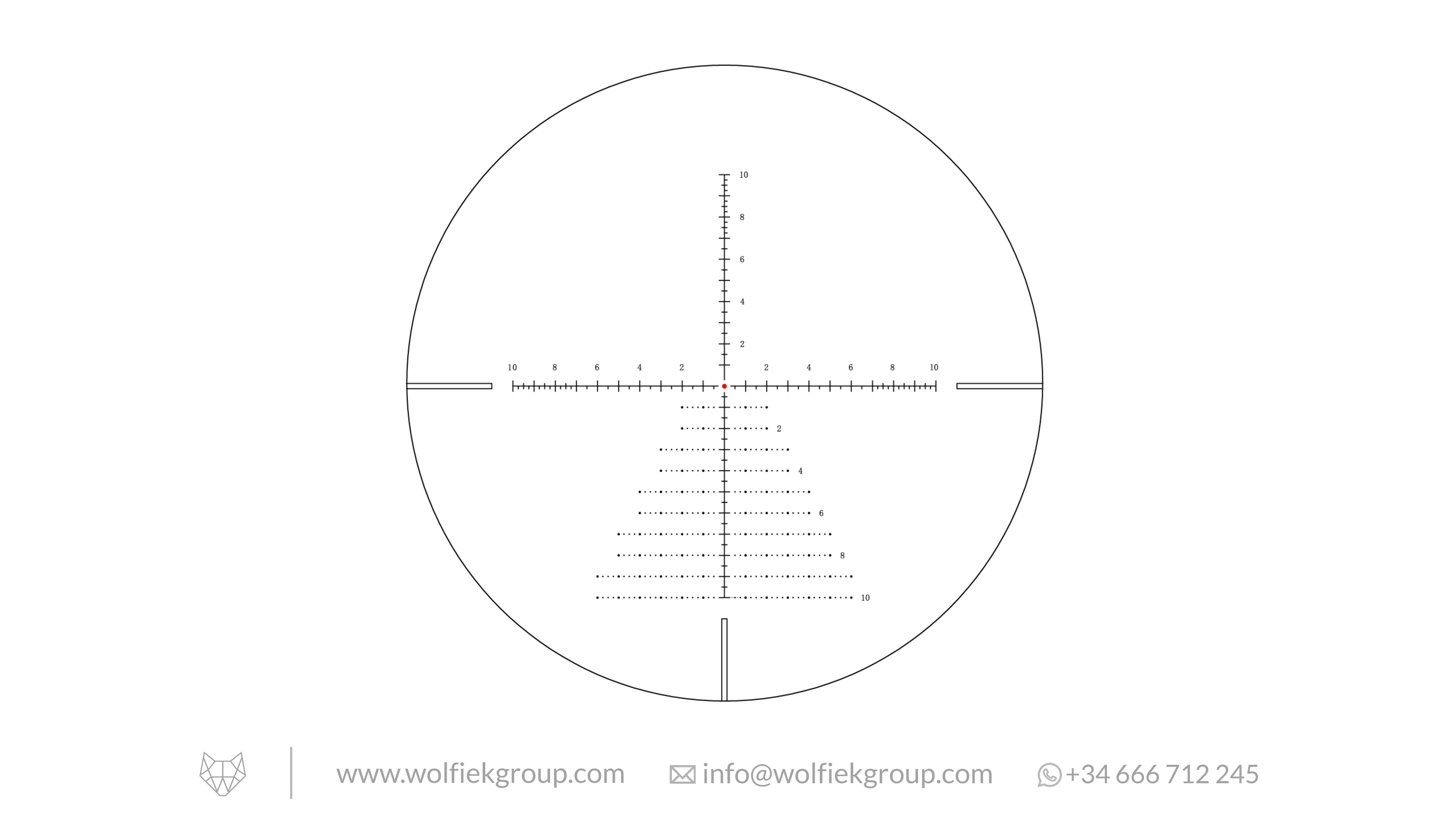 Vector Optics Veyron Compact Riflescope - 3-12x44IR SFP