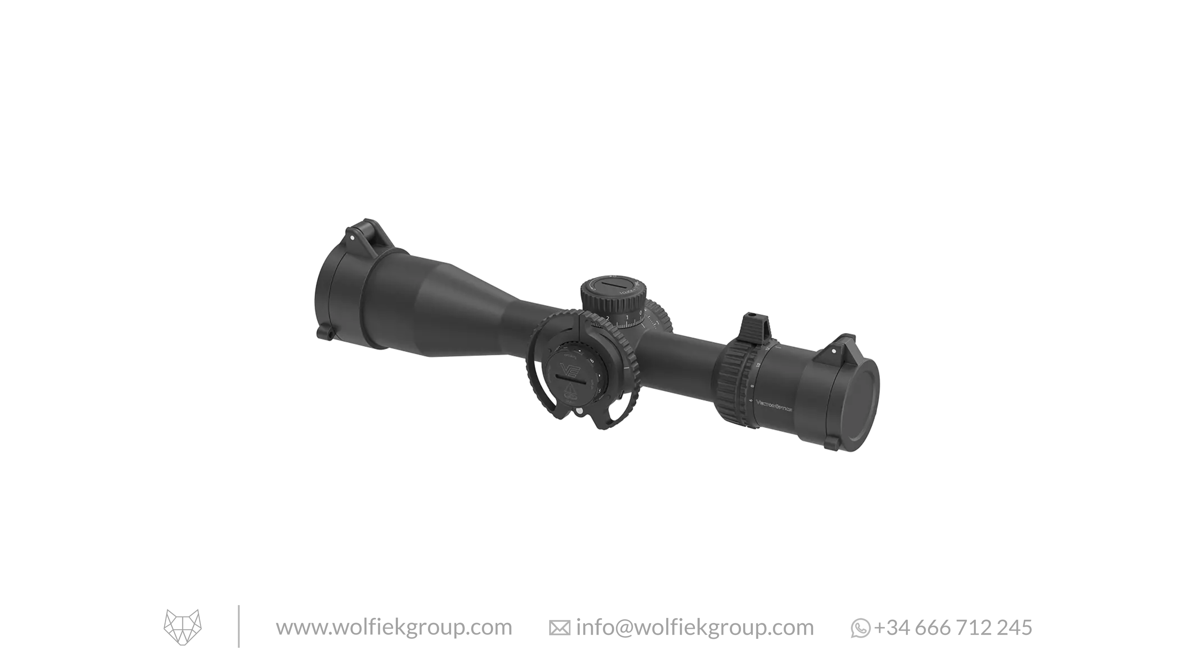 Vector Optics Veyron Riflescope - 6-24x44 HD CTR FFP GenII