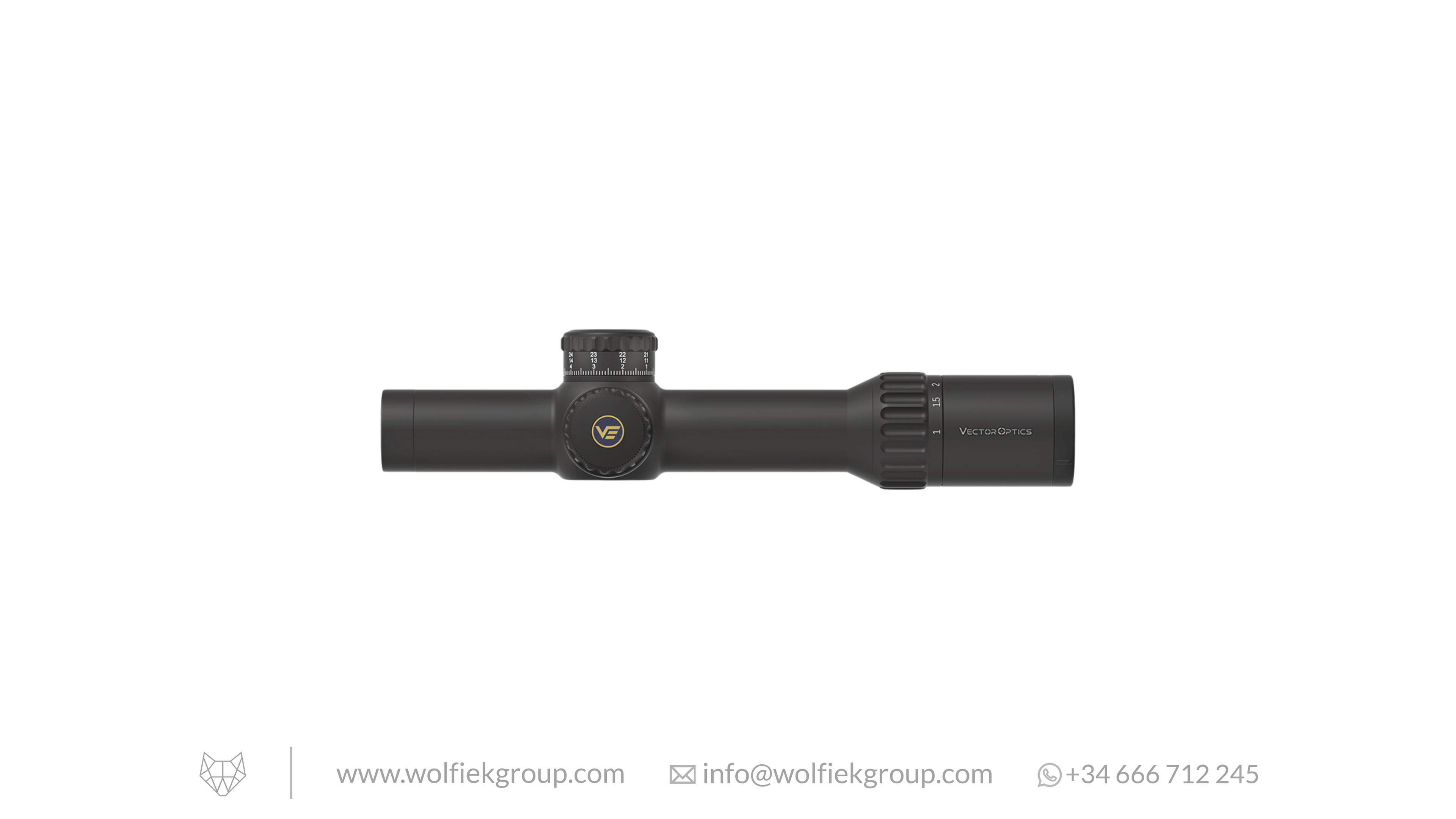 Vector Optics Continental Riflescope - x10 1-10x28 ED RAR-C