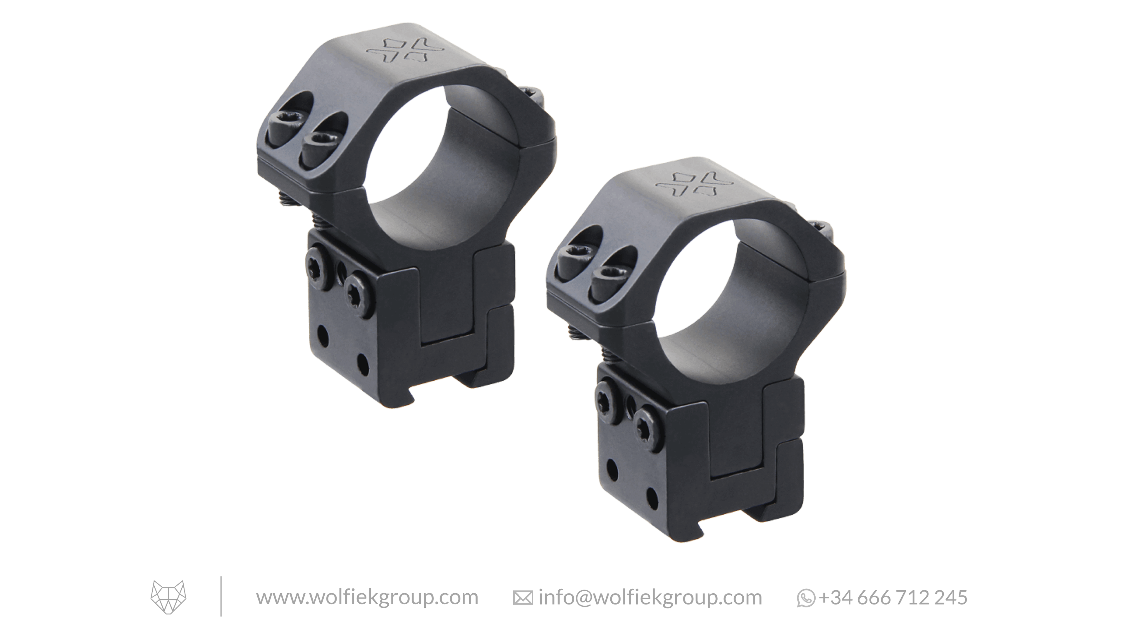 Vector Optics Dovetail Adjustable Riflescope Mounts - 25.4mm