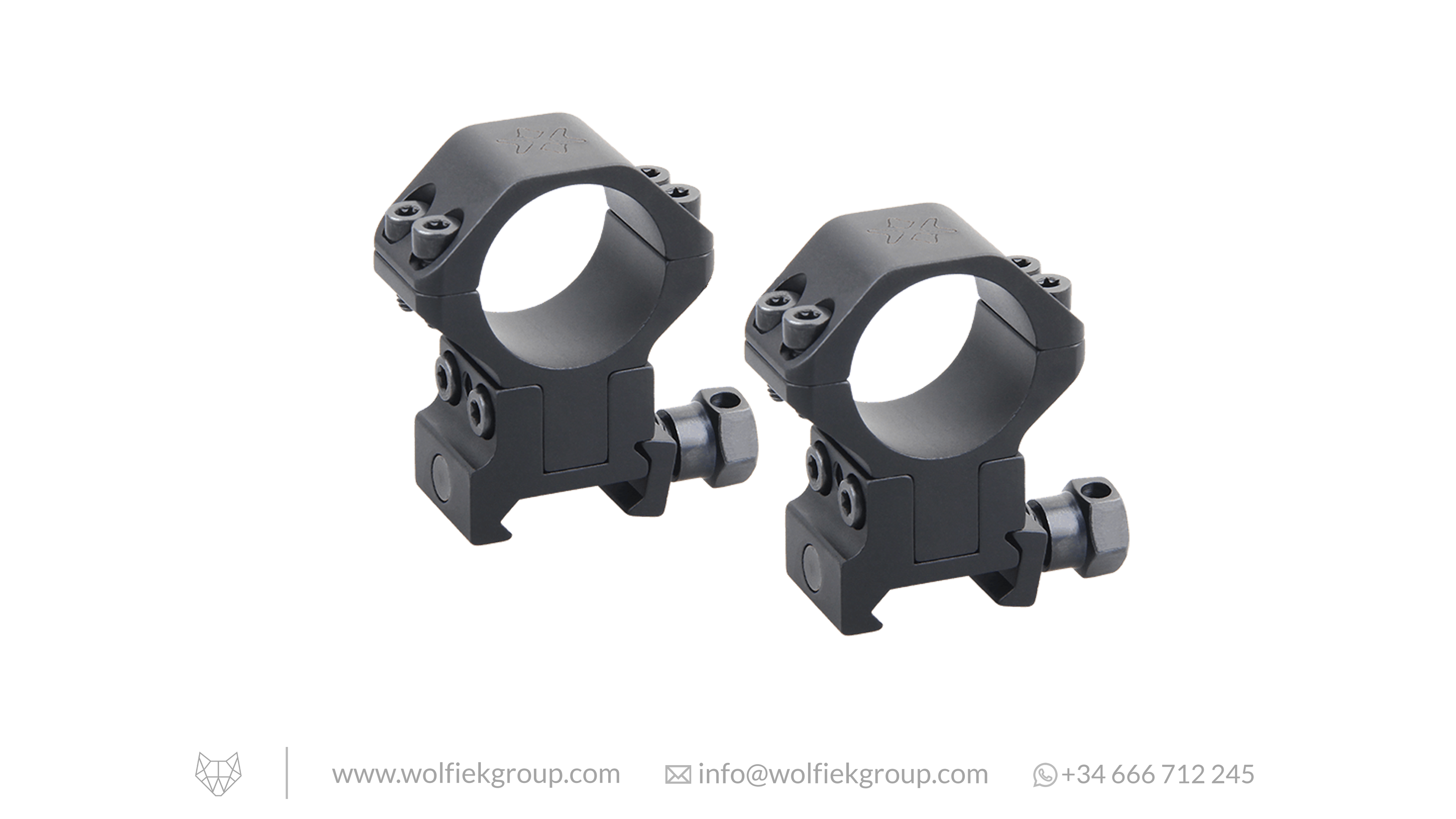 Vector Optics Weaver Adjustable Riflescope Mounts - 25.4mm
