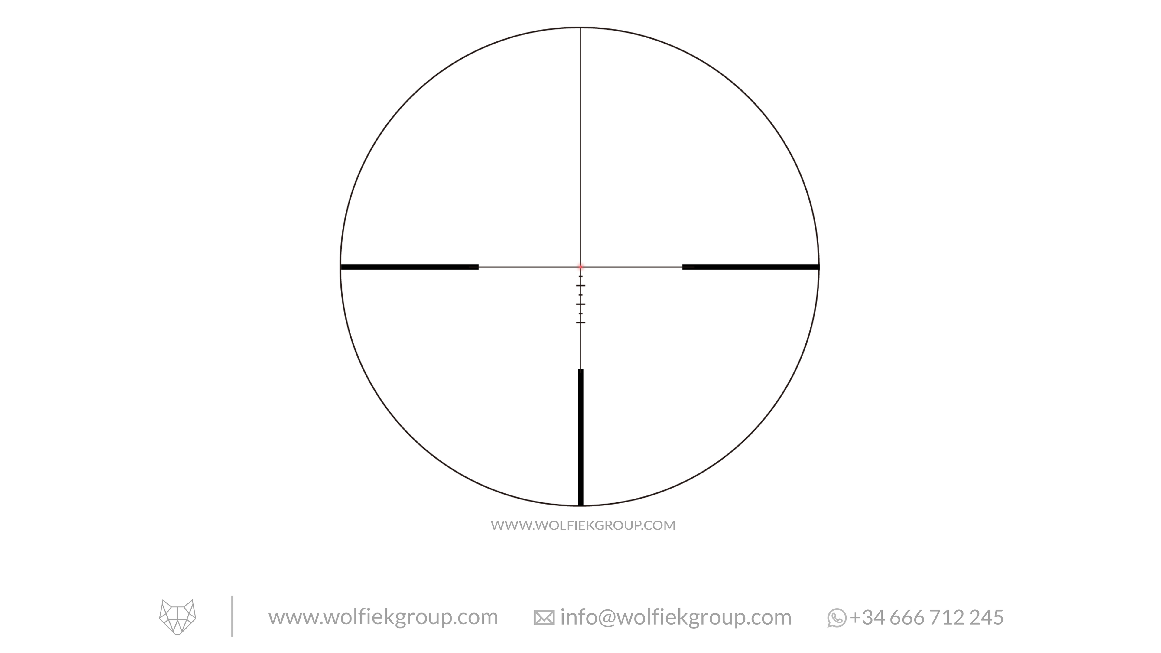 Vector Optics Continental Riflescope - x6 1-6x24 Fiber SFP