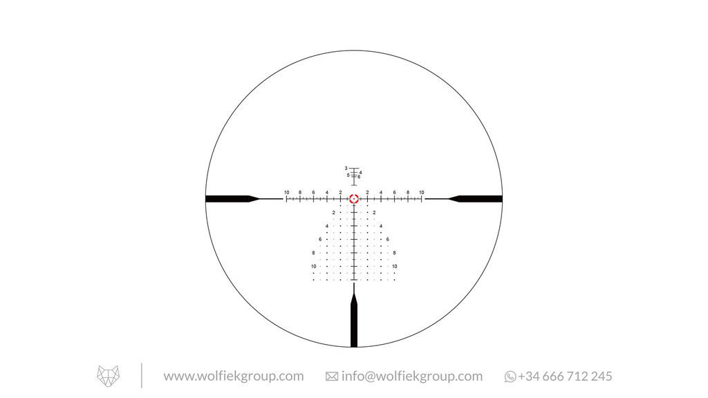 Vector Optics Continental Riflescope - x10 1-10x28 ED RAR-C