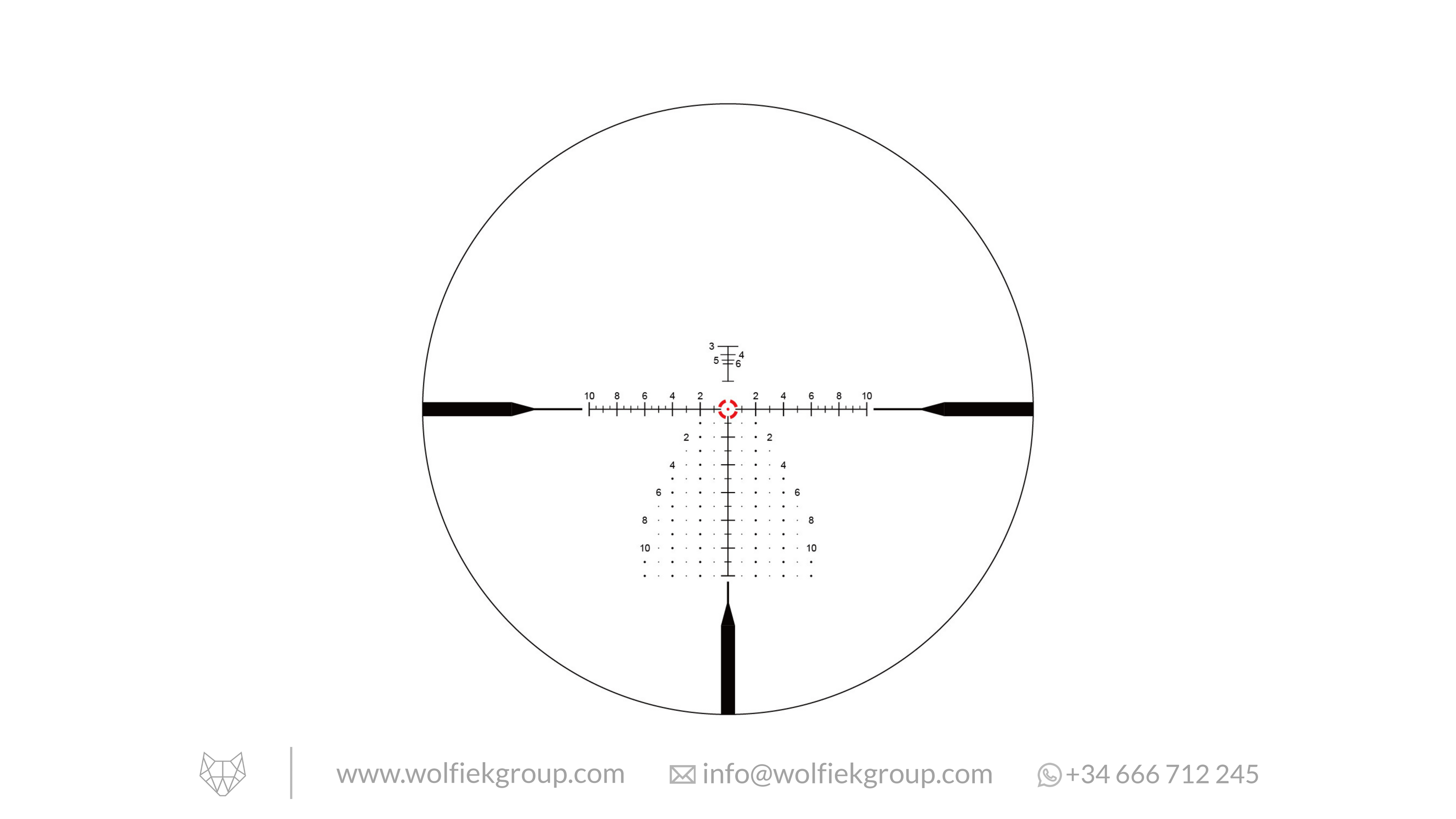 Vector Optics Continental Riflescope - x10 1-10x28 ED RAR-C