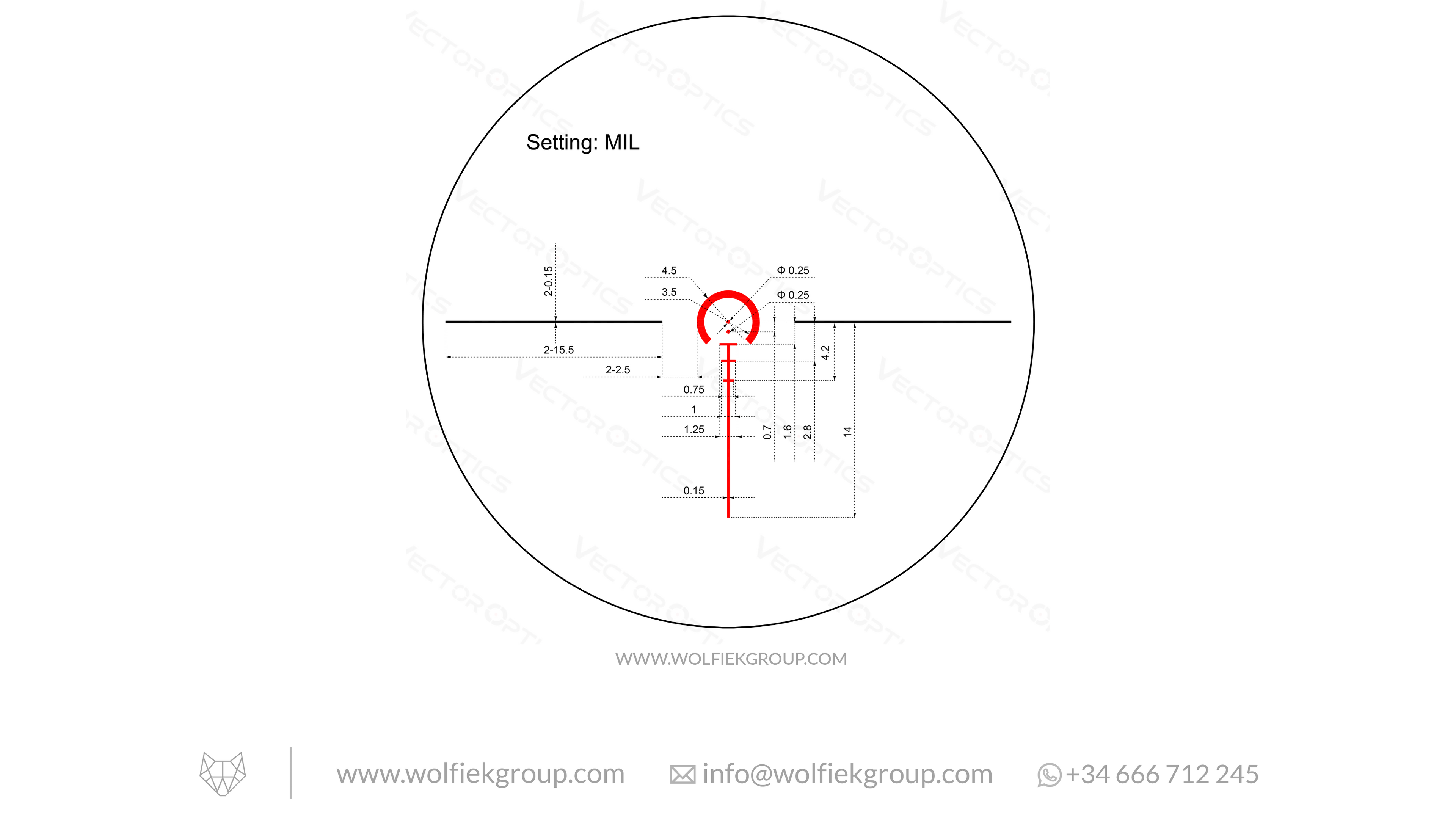 Vector Optics Taurus Riflescope - 1-6x24 FFP