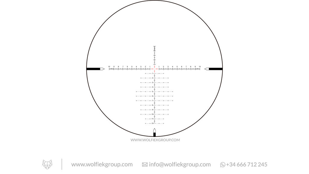 Vector Optics Taurus Riflescope - 6-24x50 HD MIL