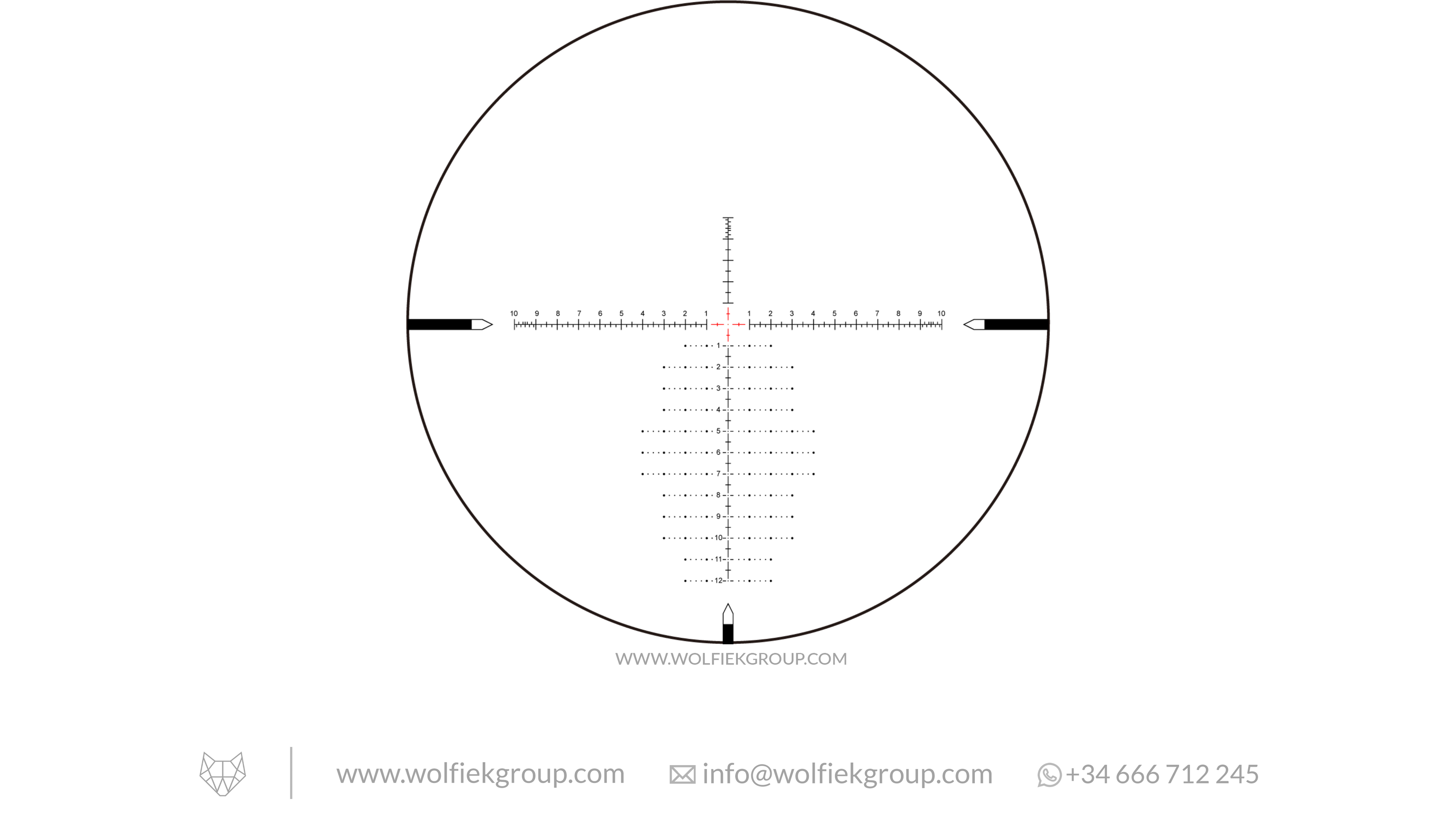 Vector Optics Taurus Riflescope - 6-24x50 HD MIL