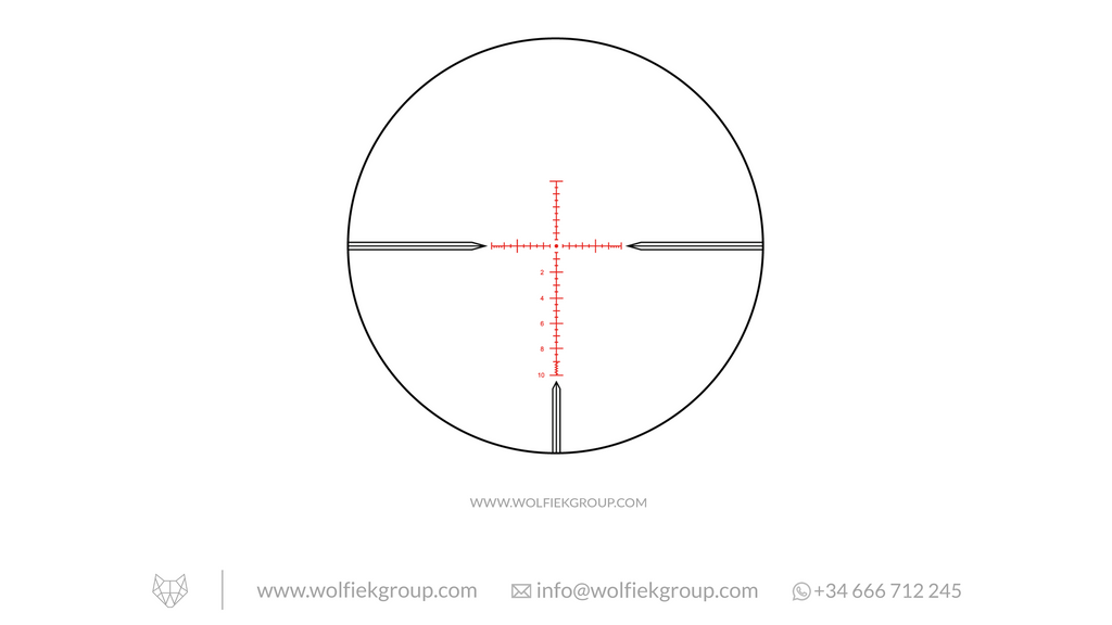 Vector Optics Taurus Riflescope - 6-24x50 HD SFP