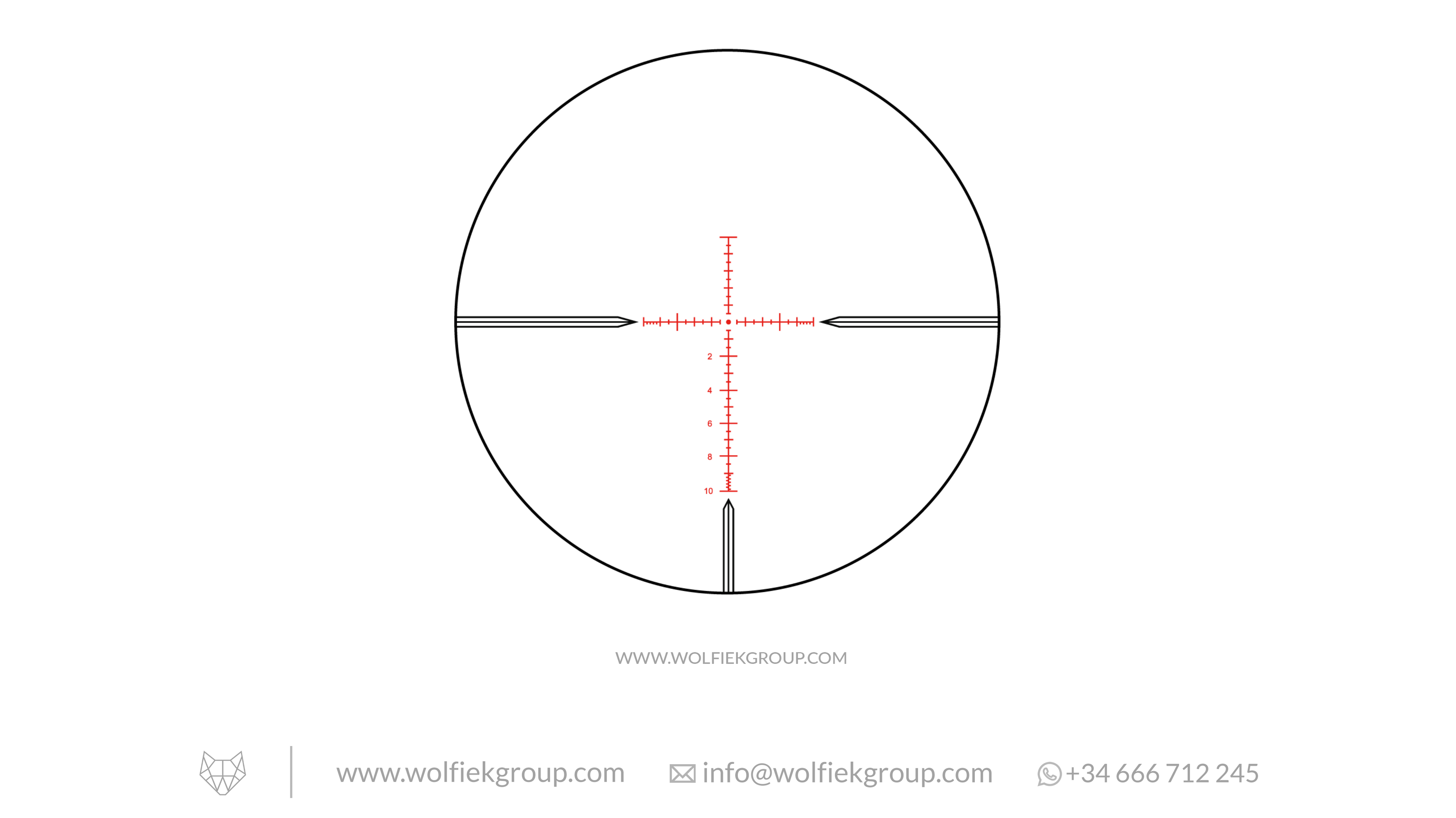 Vector Optics Taurus Riflescope - 6-24x50 HD SFP
