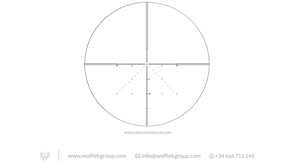 Vector Optics Veyron Riflescope - 10X44 SFP