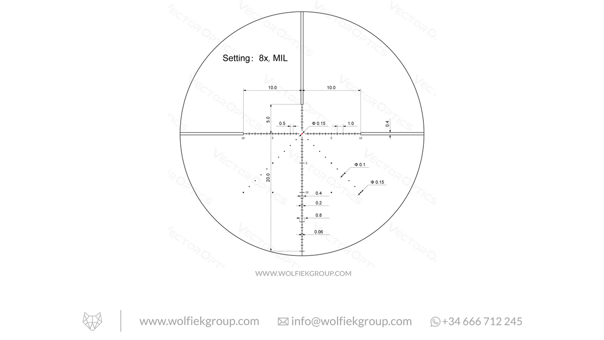 Vector Optics · Veyron 2-8x32 IR SFP