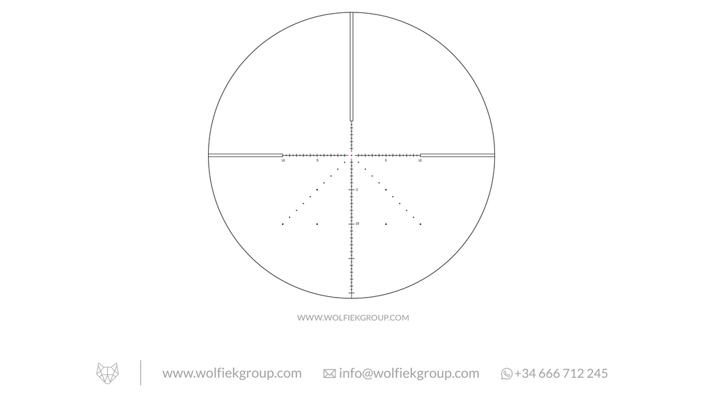 Vector Optics Veyron Riflescope - 2-8x32 IR SFP