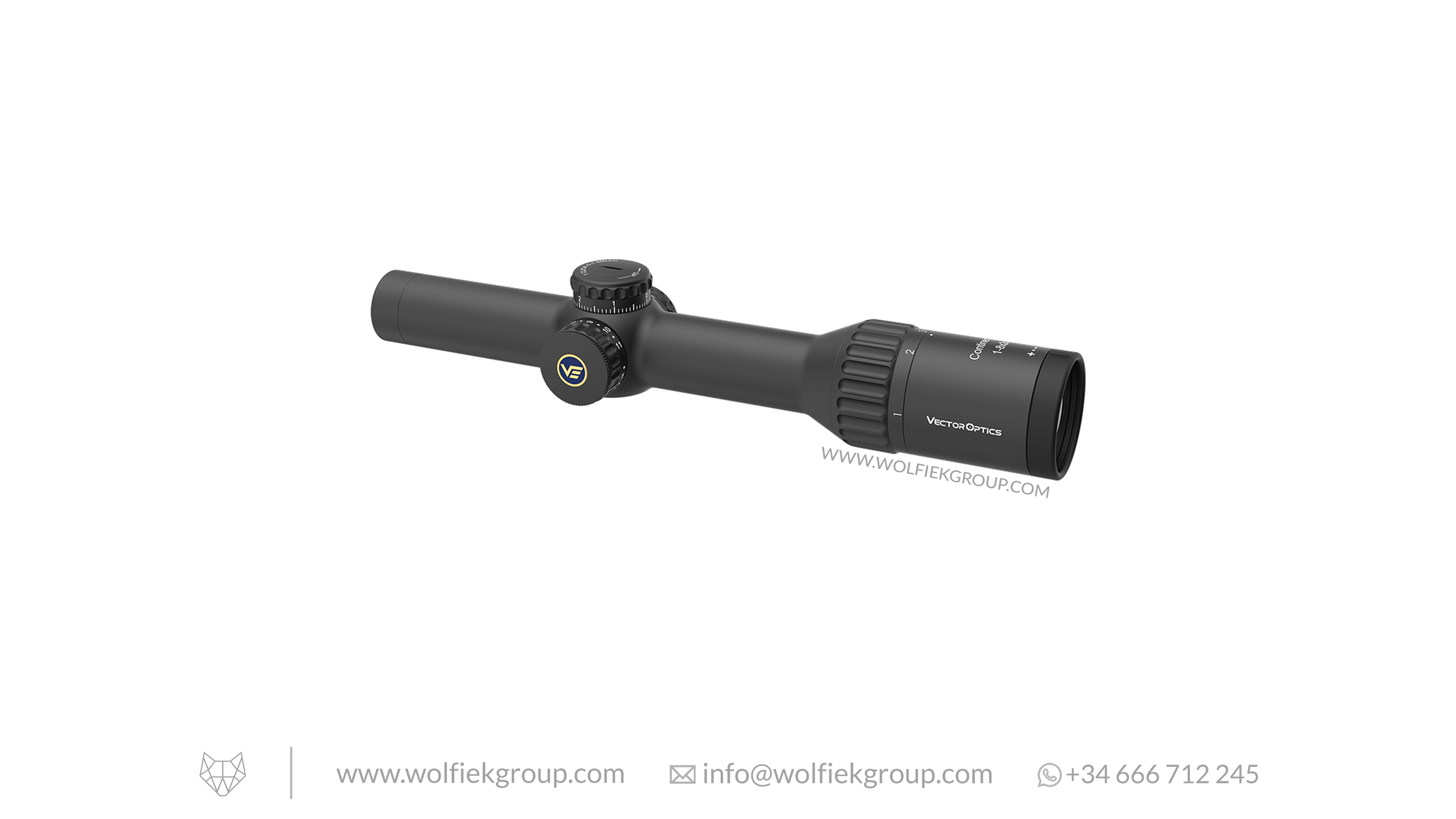 Vector Optics Continental Fiber LPVO Riflescope - x8 1-8x24i ED