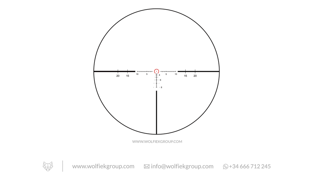 Vector Optics Continental Riflescope Tactical - x8 1-8x24 ED SFP