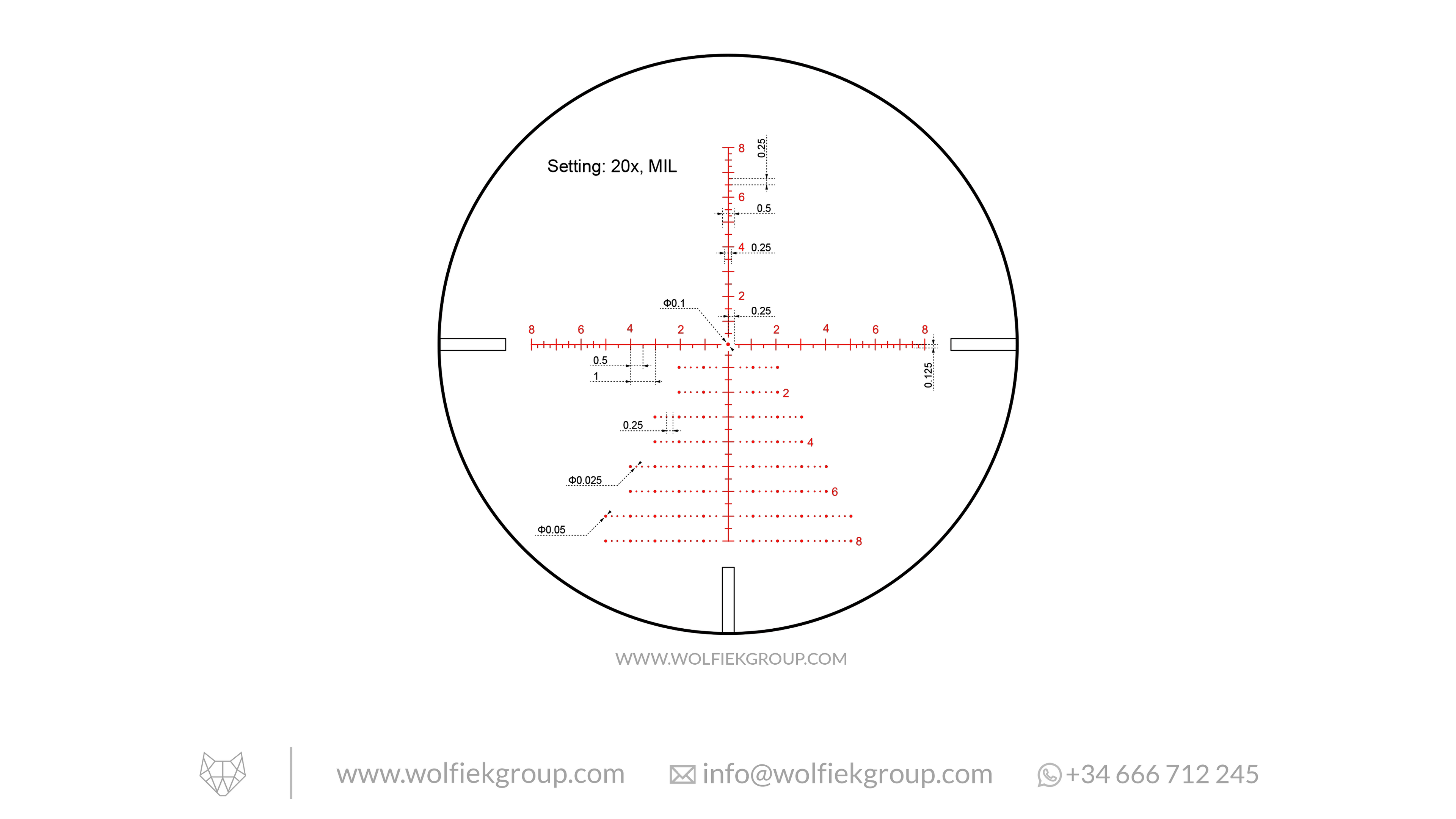 Vector Optics Continental Riflescope Tactical - x8 3-24x56 ED SFP