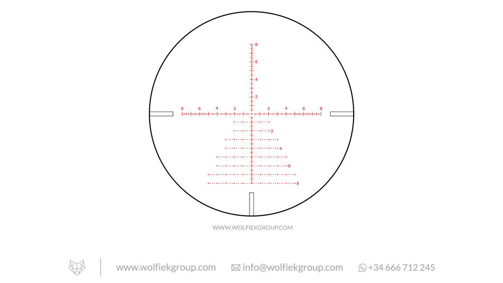 Vector Optics Continental Riflescope – x8 4-32x56 ED Tactical SFP