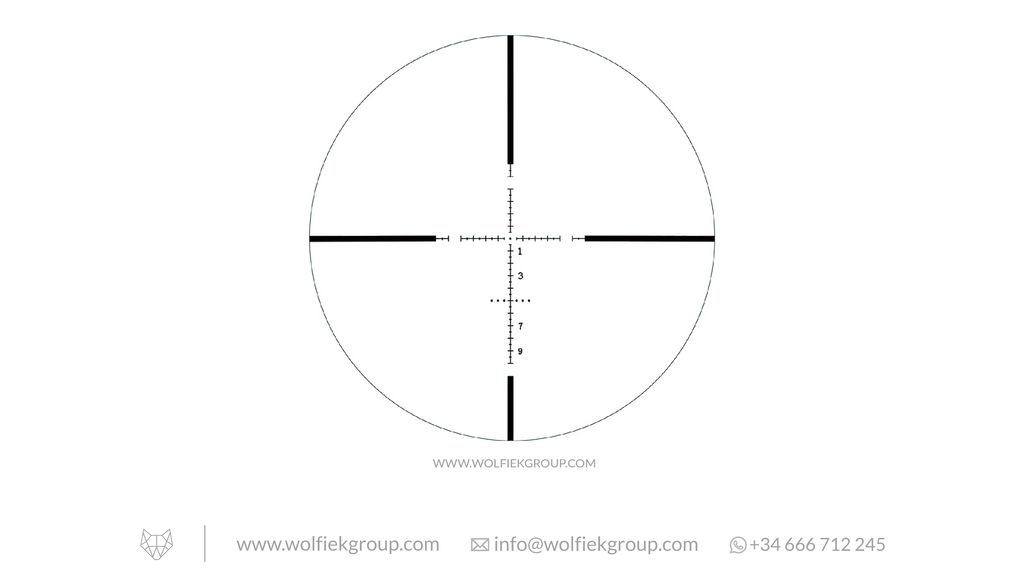 Vector Optics Marksman Riflescope - 10x44 SFP
