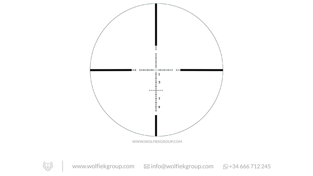 Vector Optics Marksman Riflescope - 4.5-18x50 SFP